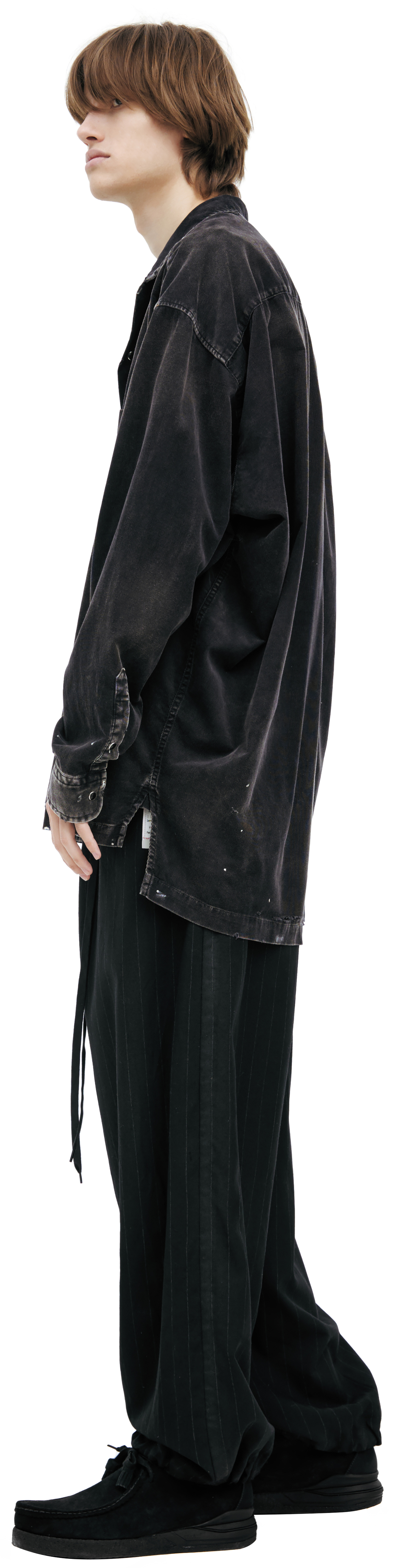 Maison Mihara Yasuhiro Paint effect shirt