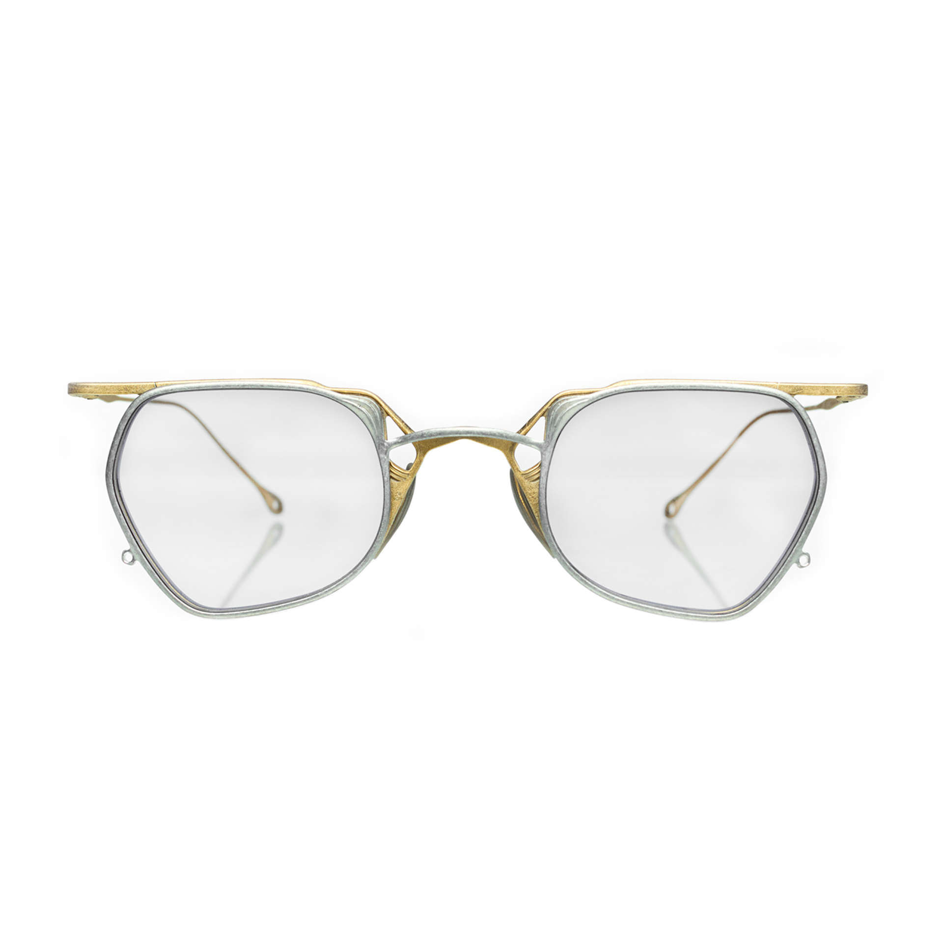 The Viridi-Anne Очки-RG1999TVA/A-ANTIQUE COLDxTITANIUM двойные,тонкая оправа цвет титан/золото