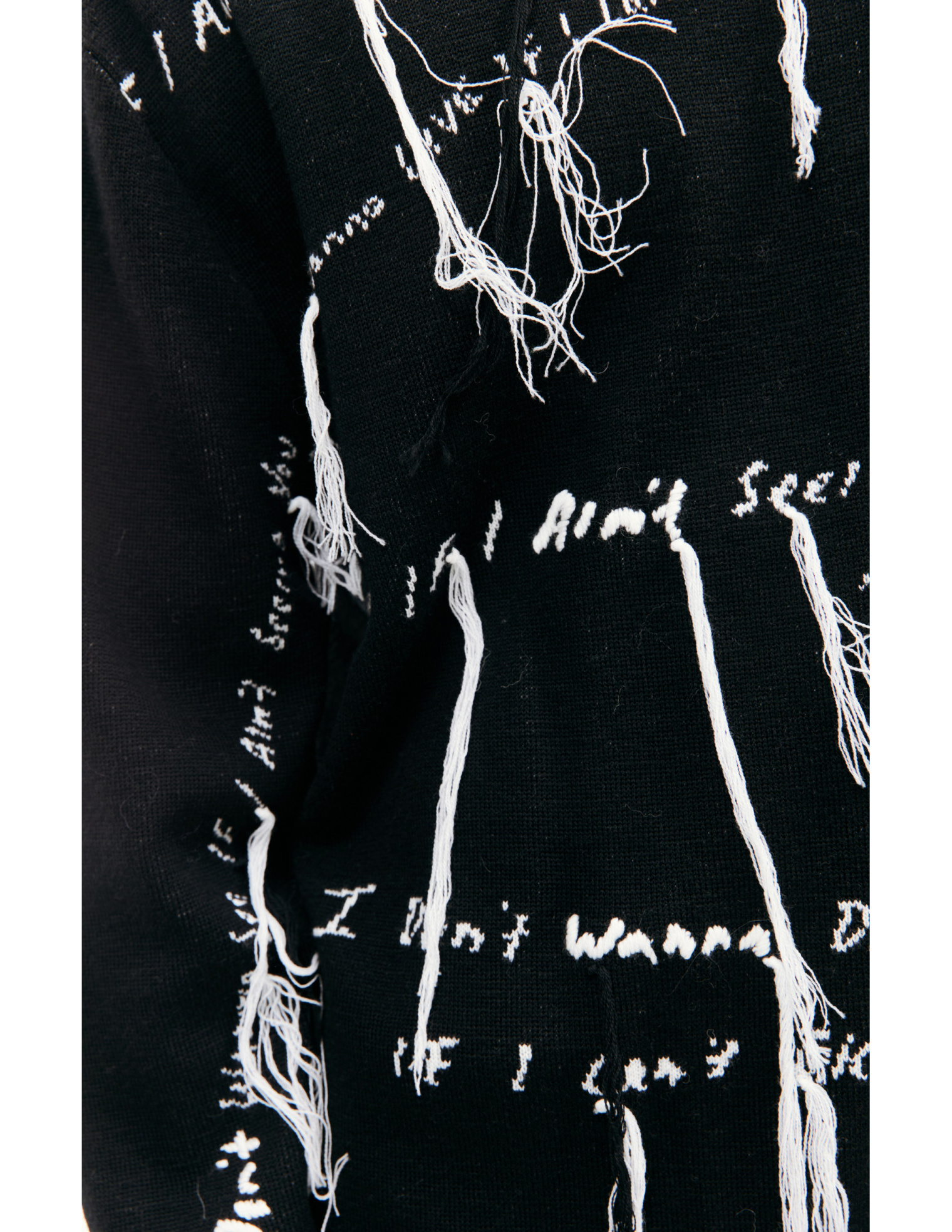 Nahmias Nahmias x Kodak Black lyric sweater