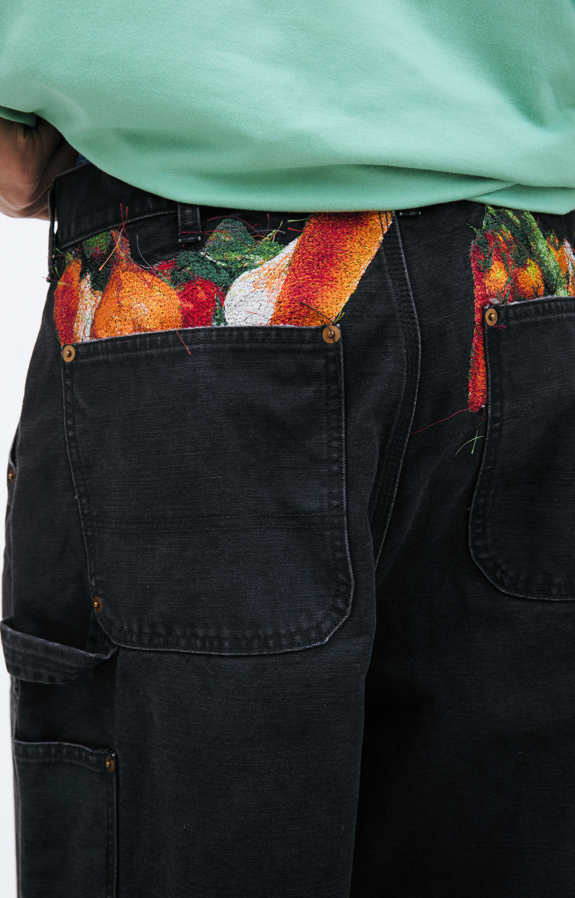 Doublet Embroidered shorts