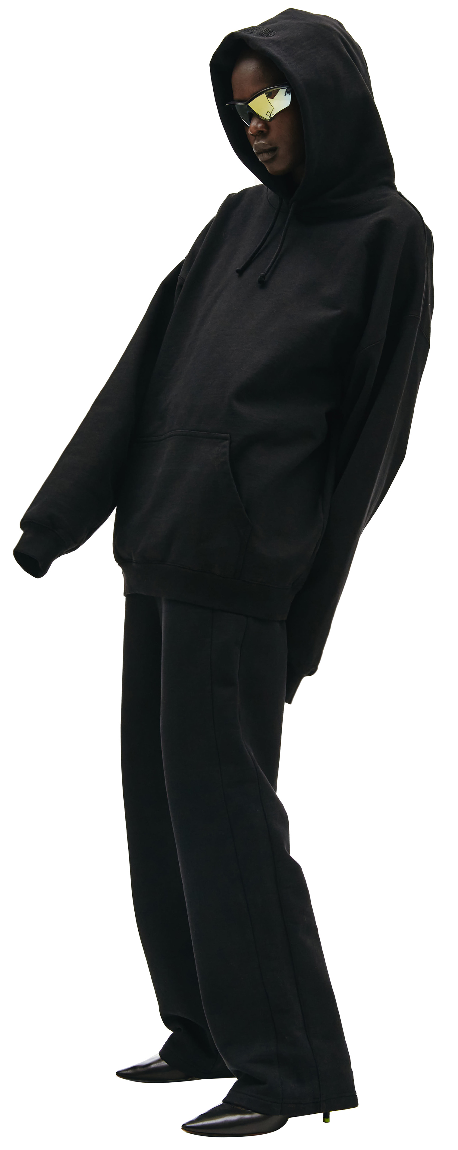VETEMENTS Oversized Hoodie in Black