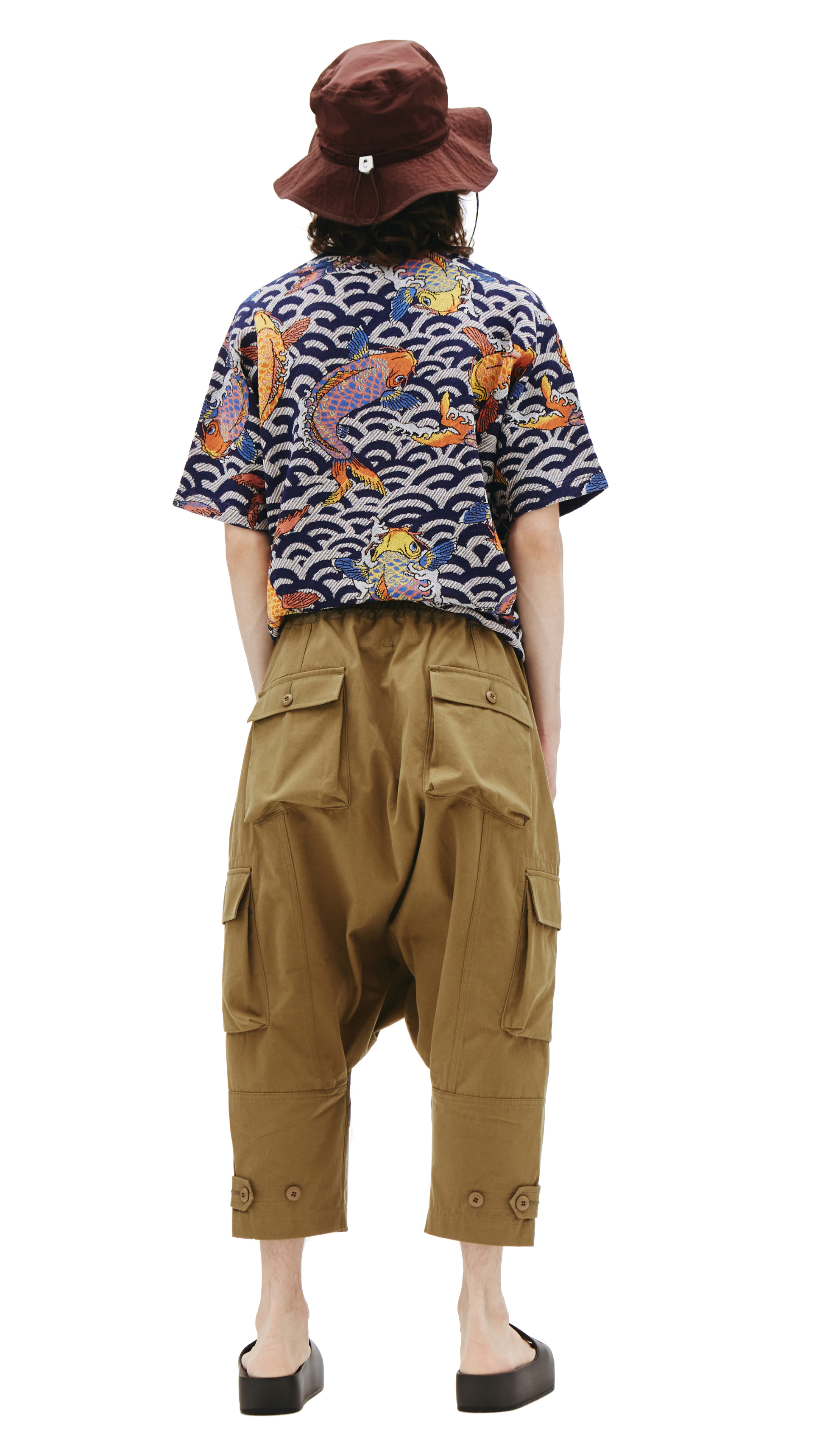 Junya Watanabe Loose Cotton Cargo Pants