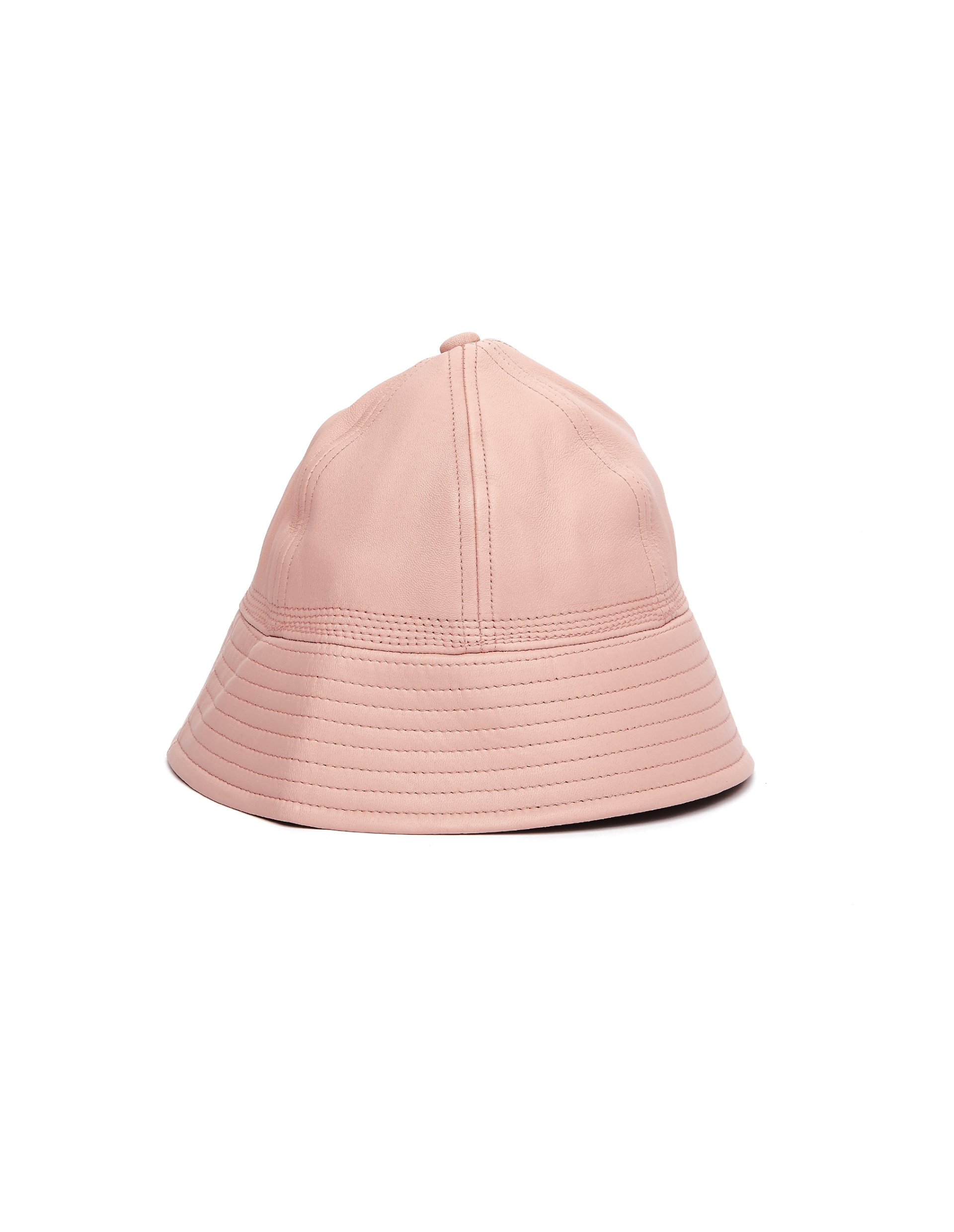 Hender Scheme Pink Leather Bucket Hat
