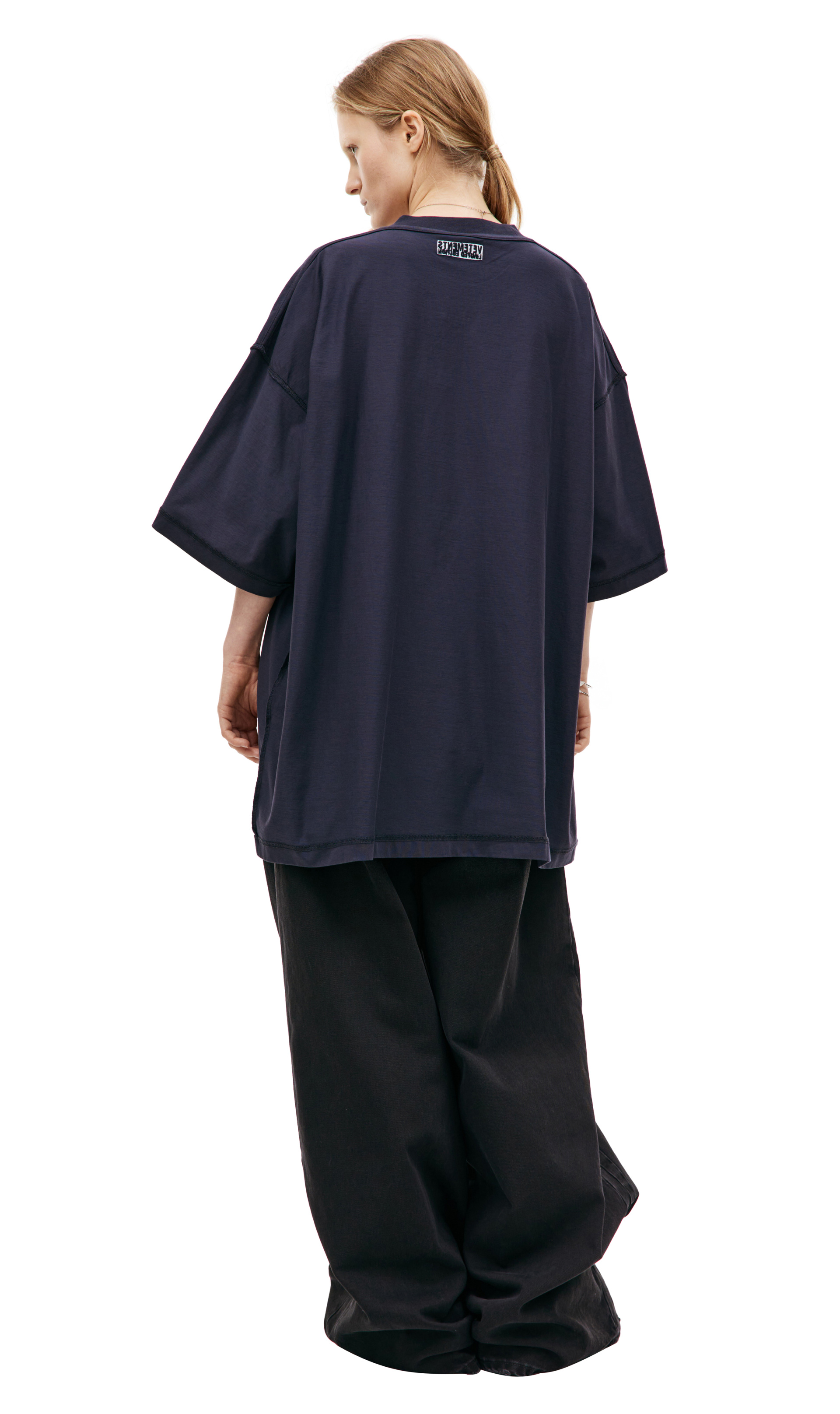 VETEMENTS Oversized inside-out t-shirt