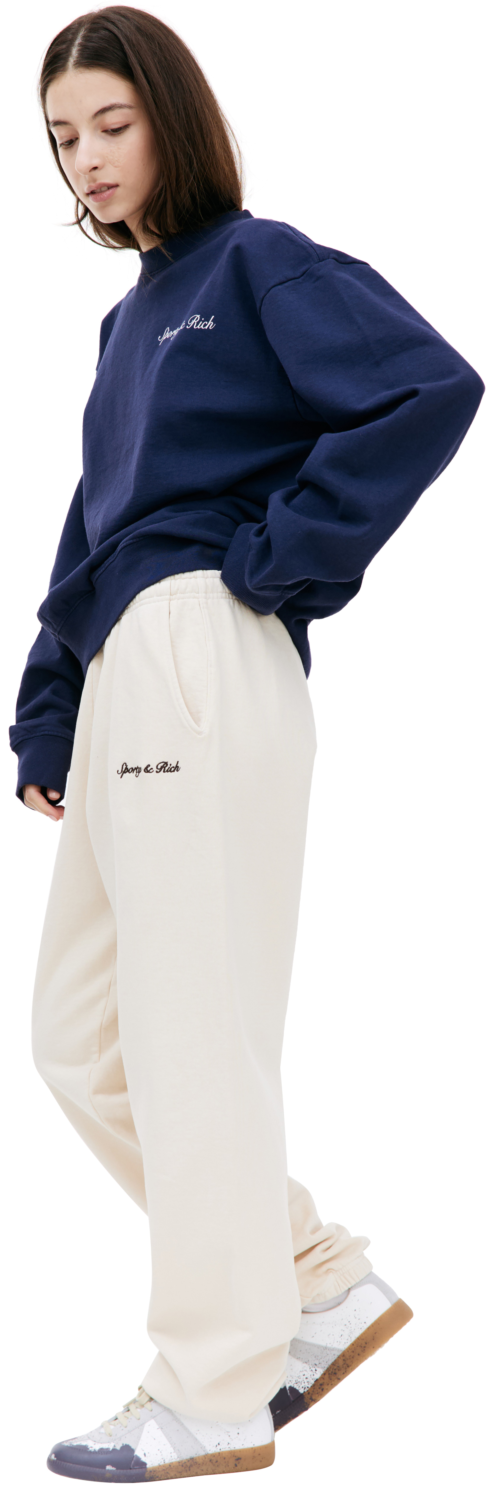 SPORTY & RICH \'Syracuse\' cotton sweatshirt