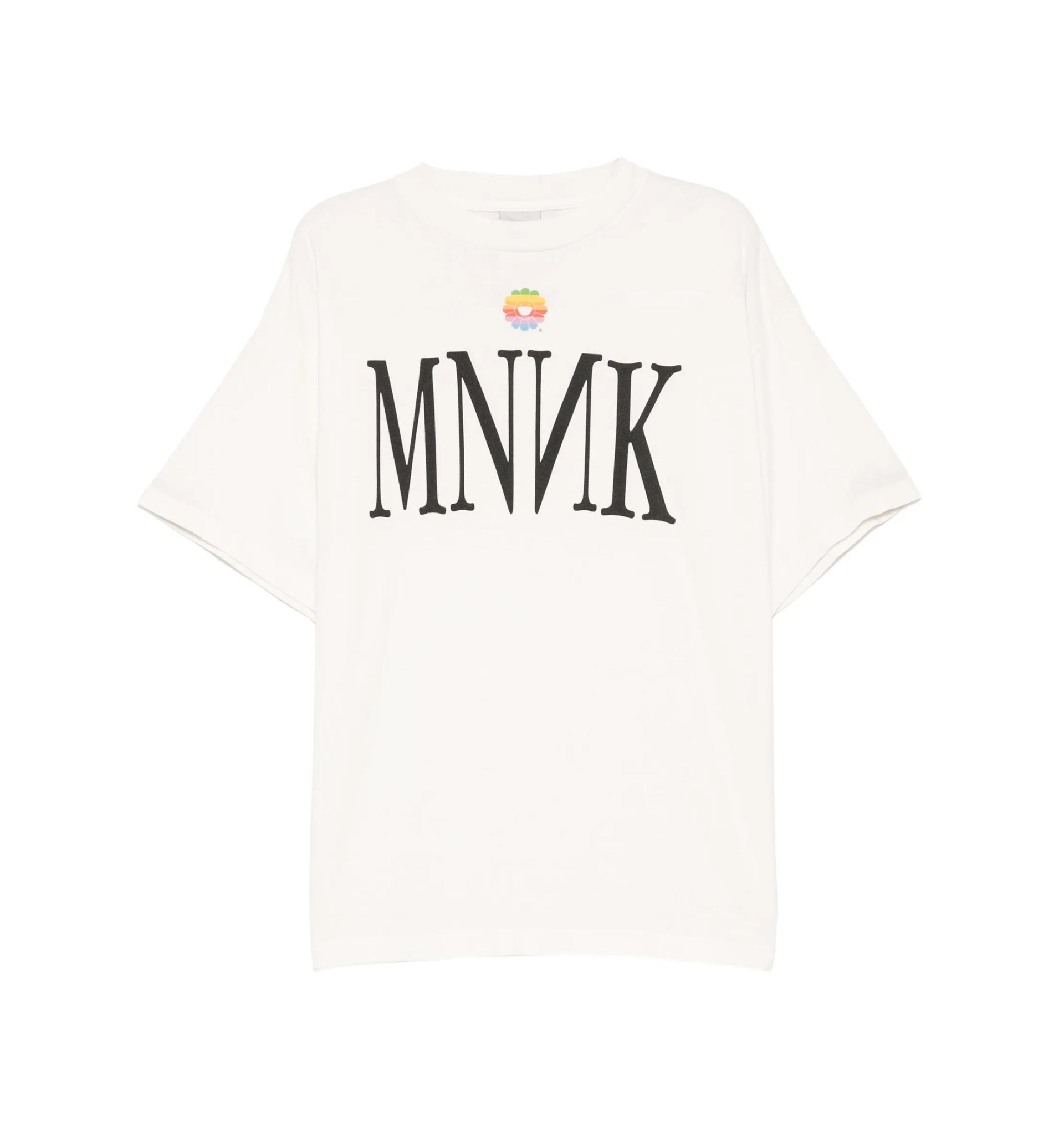 MONONOKE MADE White T-shirt with a logo