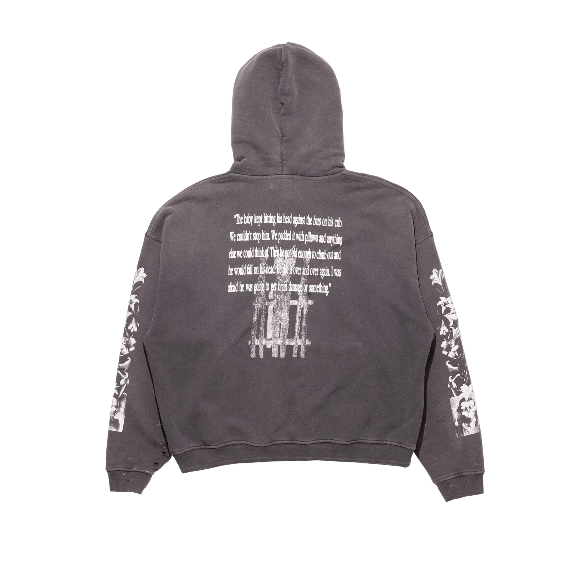 Enfants Riches Déprimés Printed cotton hoodie
