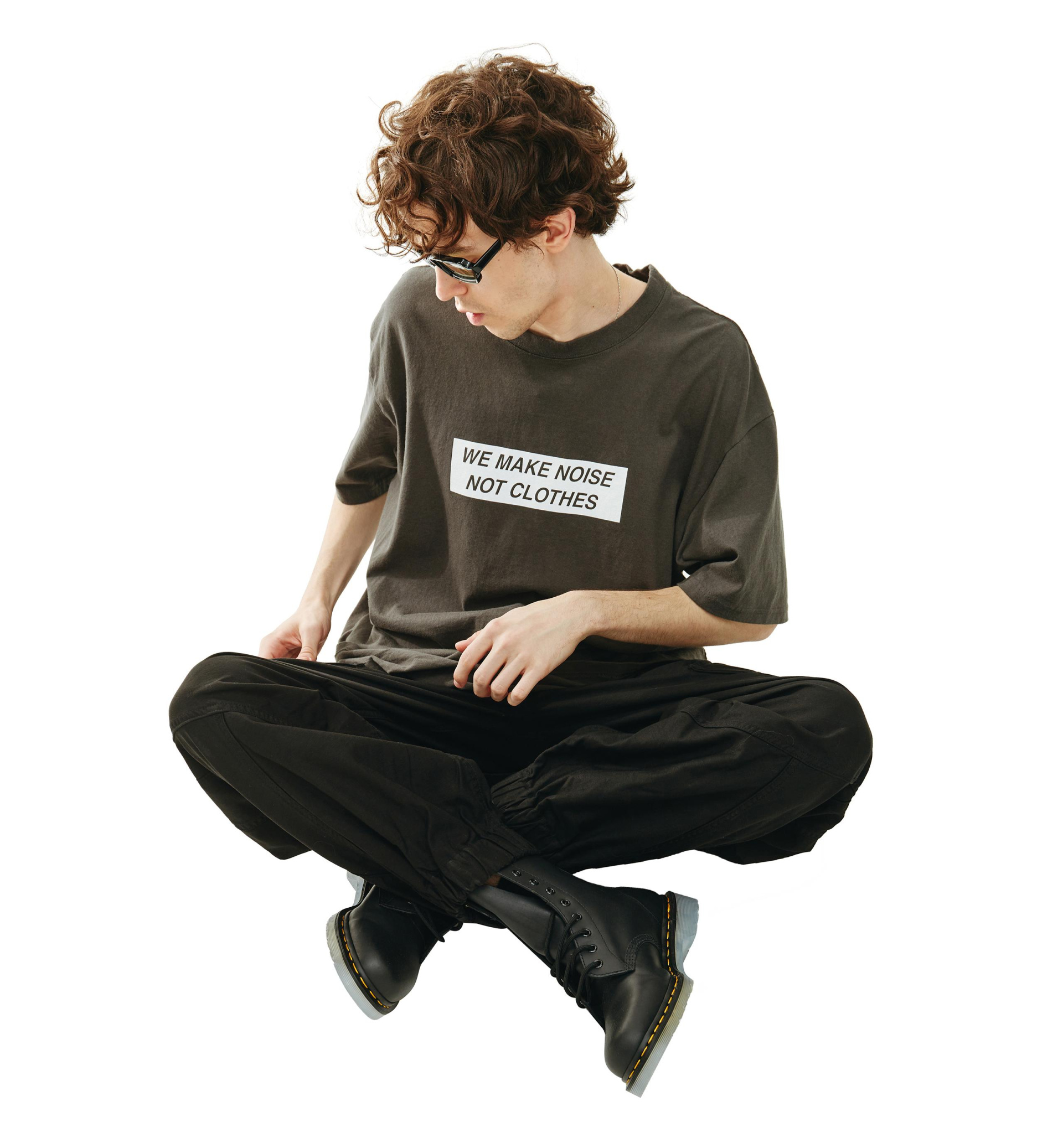 Undercover Grey We Make Noise T-Shirt