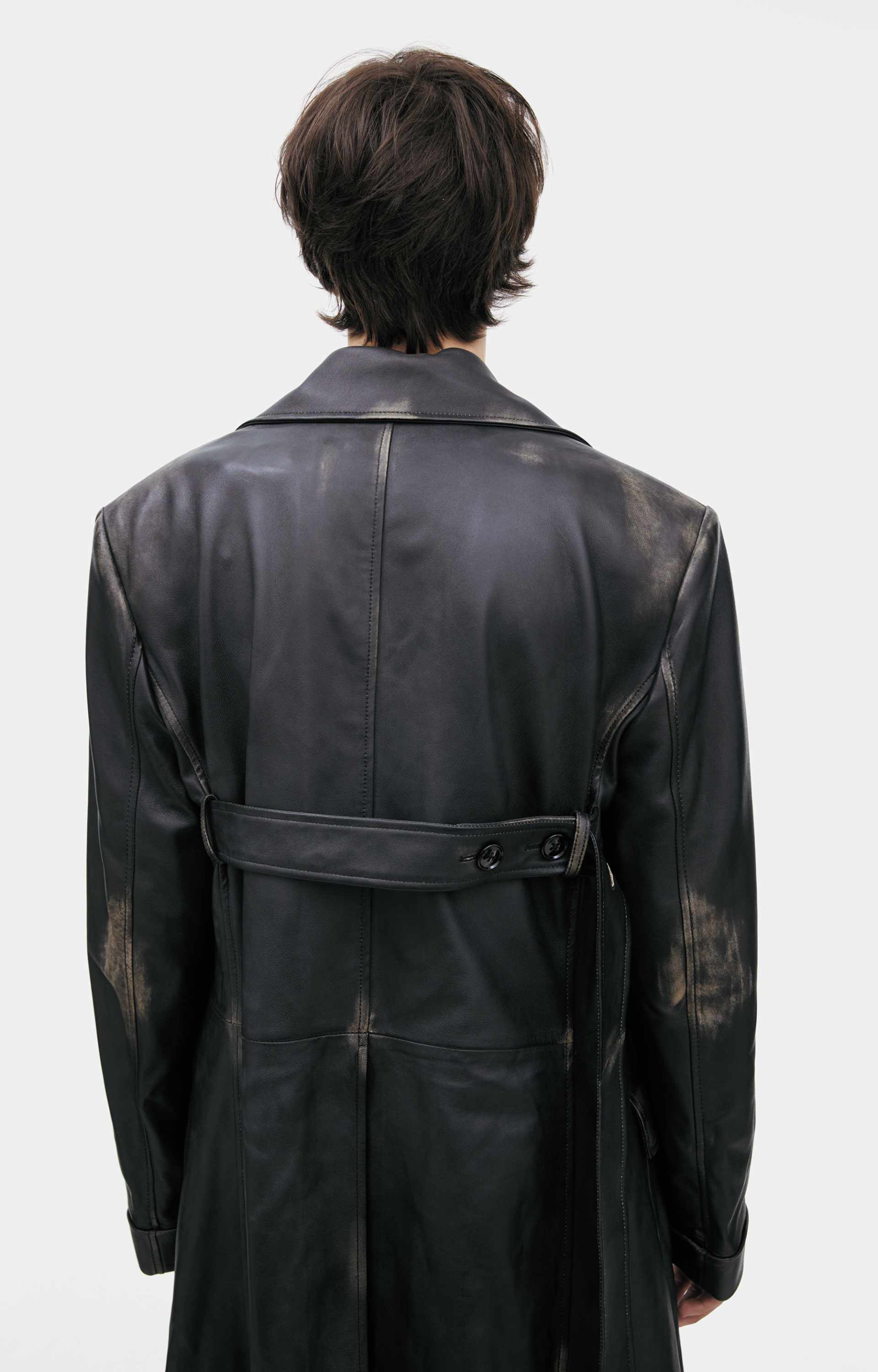 Ann Demeulemeester AILO Leather coat