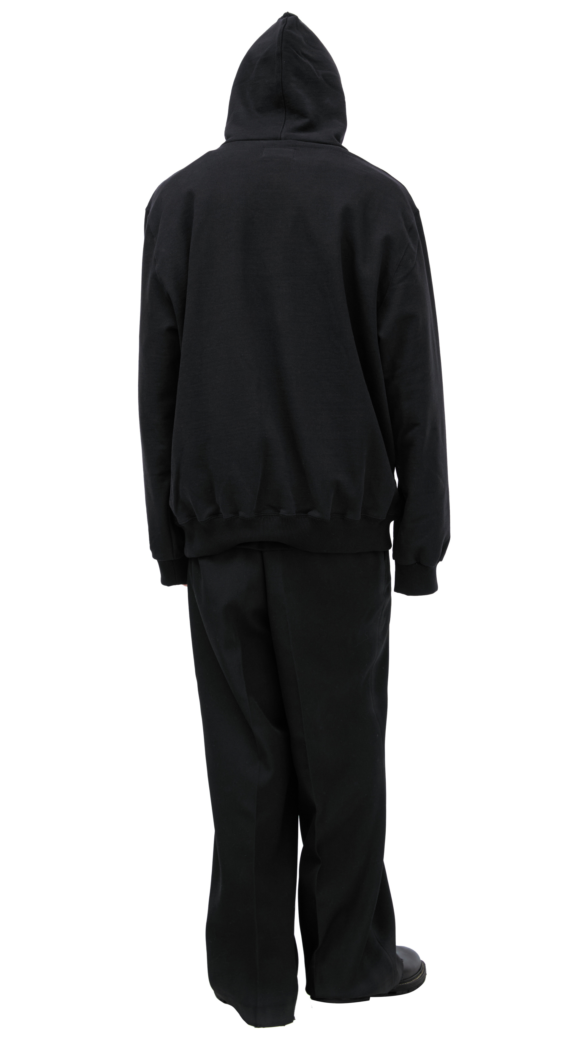 Doublet Black hoodie with patch