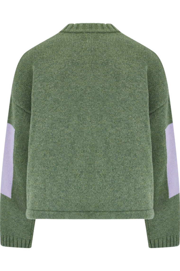 Martine Rose Intarsia Print Sweater