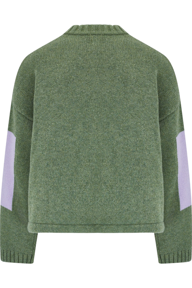 Martine Rose Intarsia Print Sweater