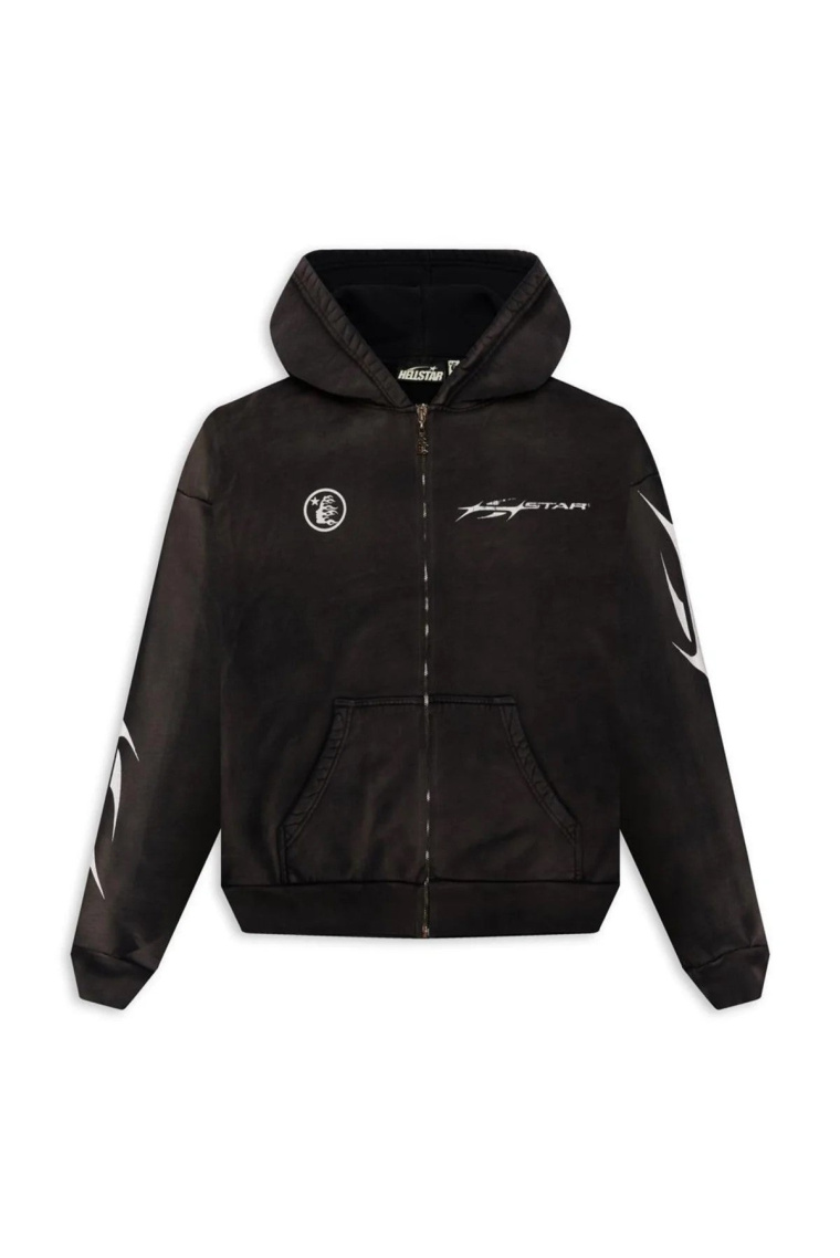 Hellstar Hellstar Logo Zip-up Hoodie