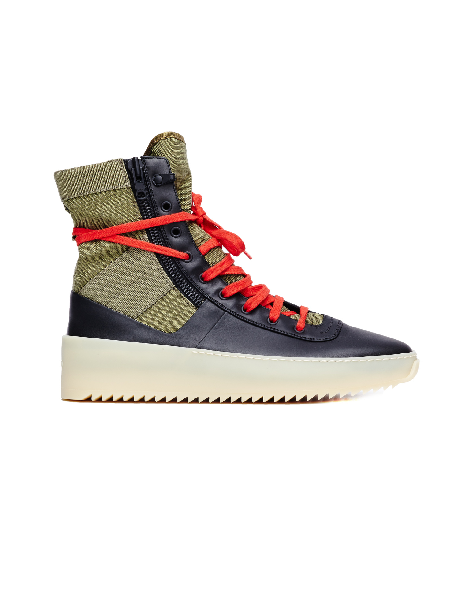 Fear of God Black and Khaki Jungle Sneakers