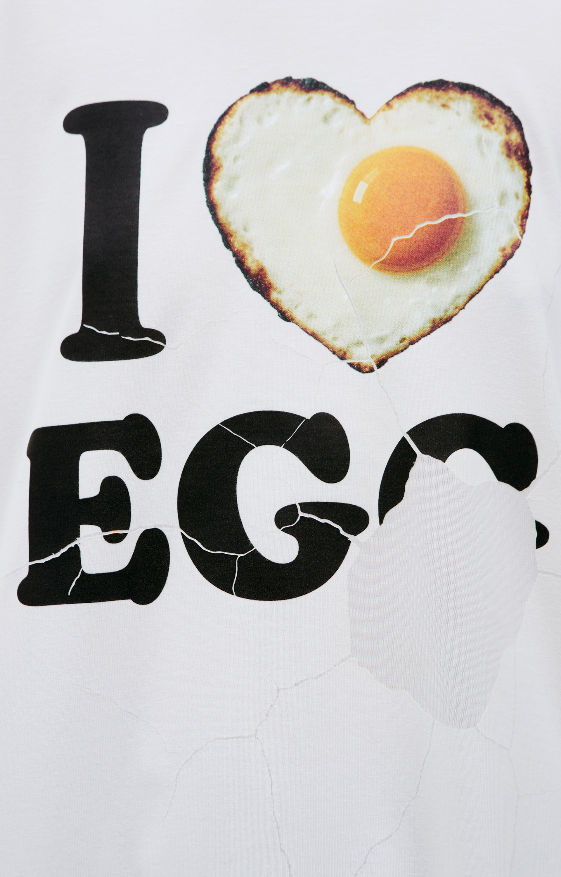 Doublet White T-shirt with a print