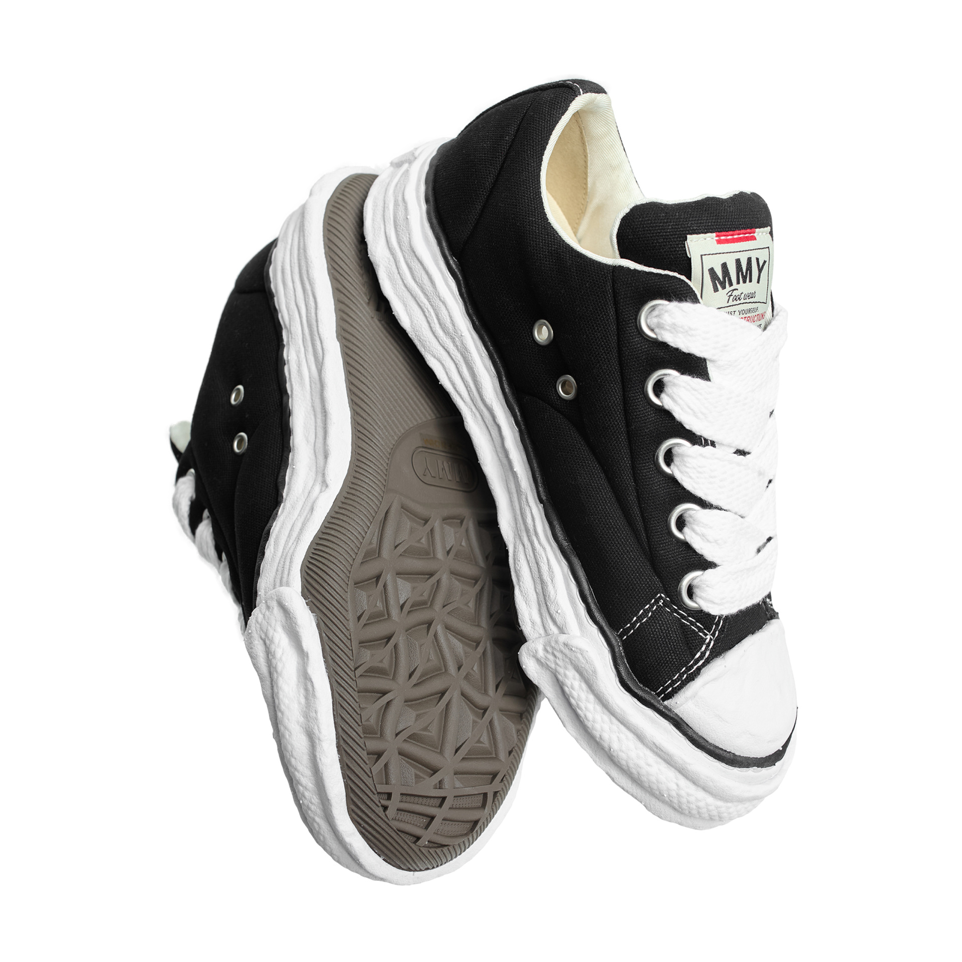 Maison Mihara Yasuhiro Blowing textile sneakers