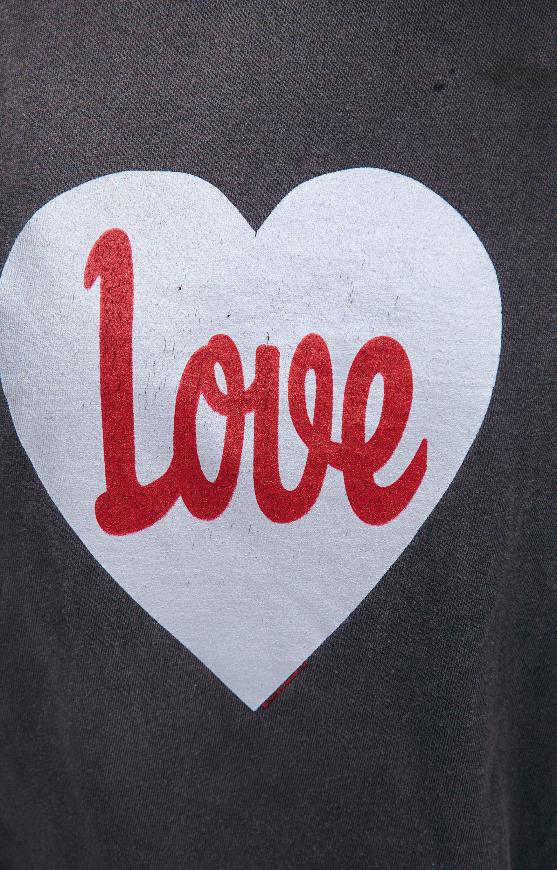 Saint Mxxxxxx \'LOVE\' Printed T-Shirt