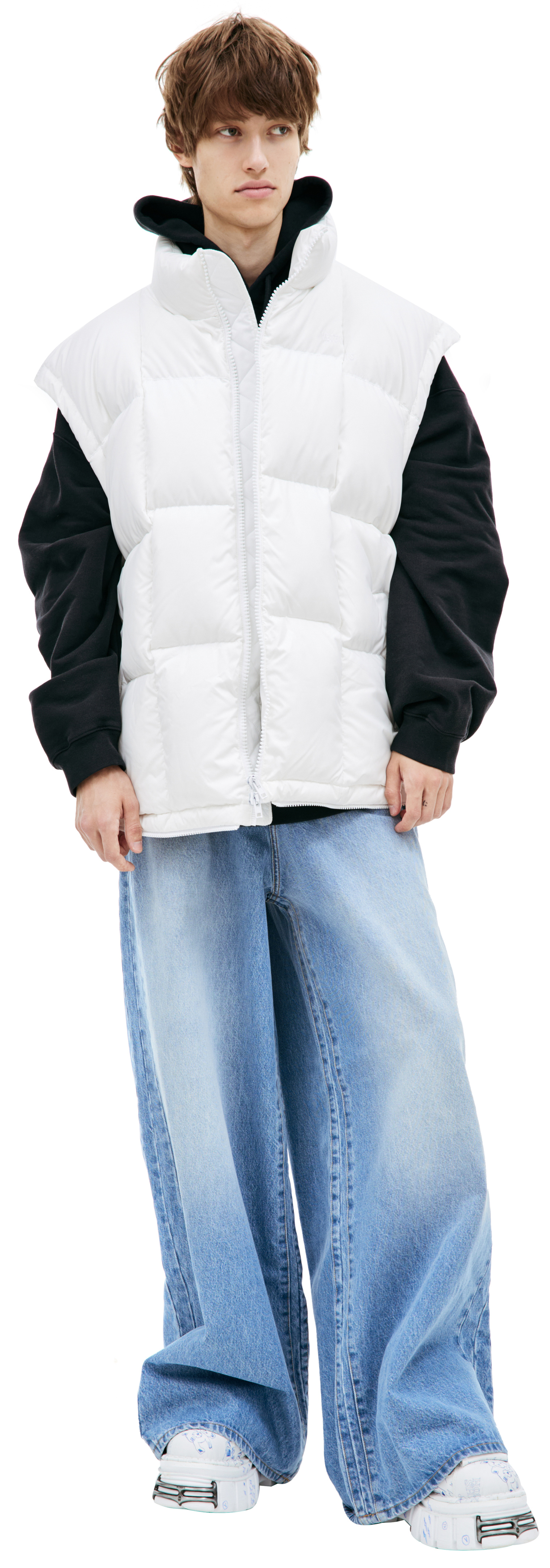 VETEMENTS White down vest