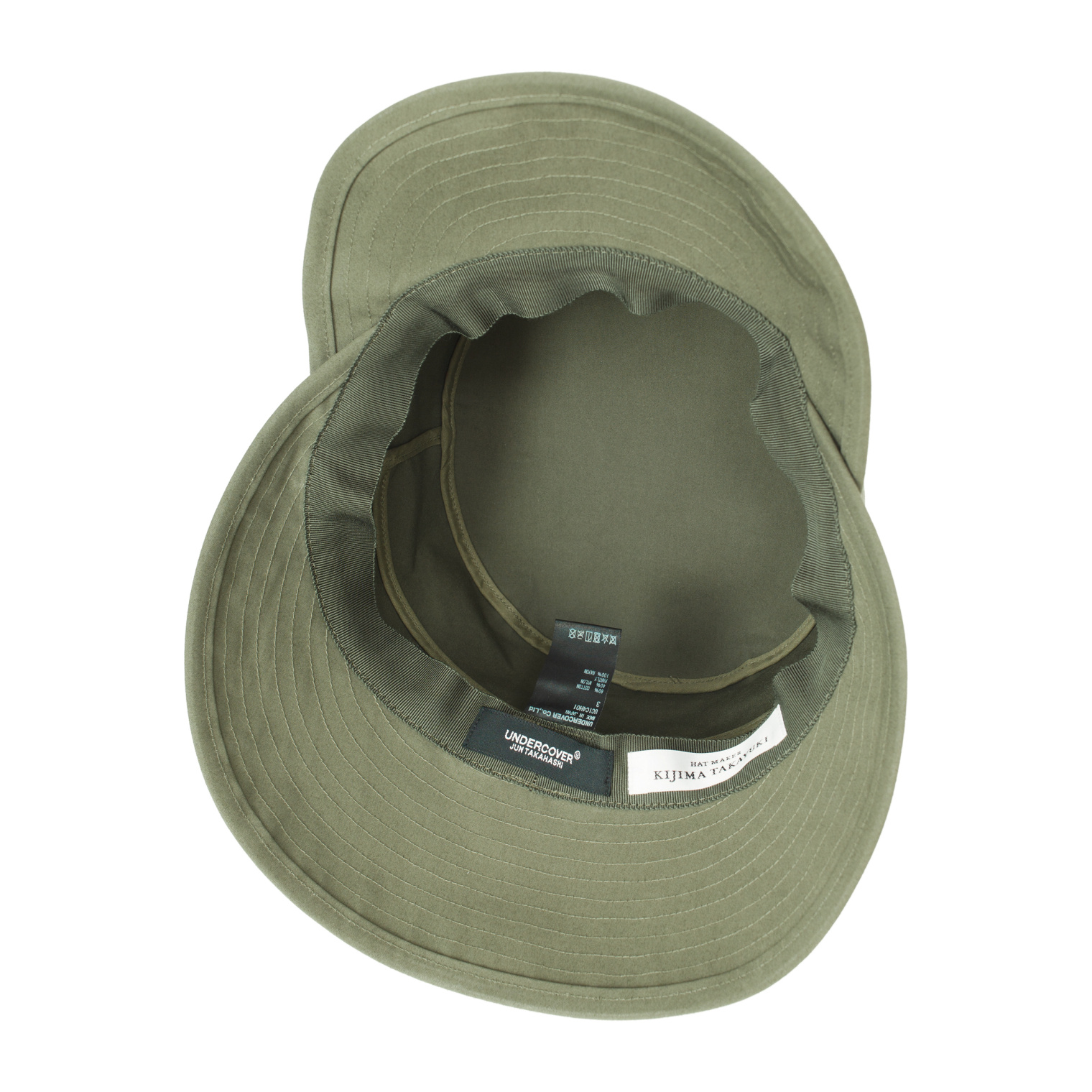 Undercover Khaki bucket hat