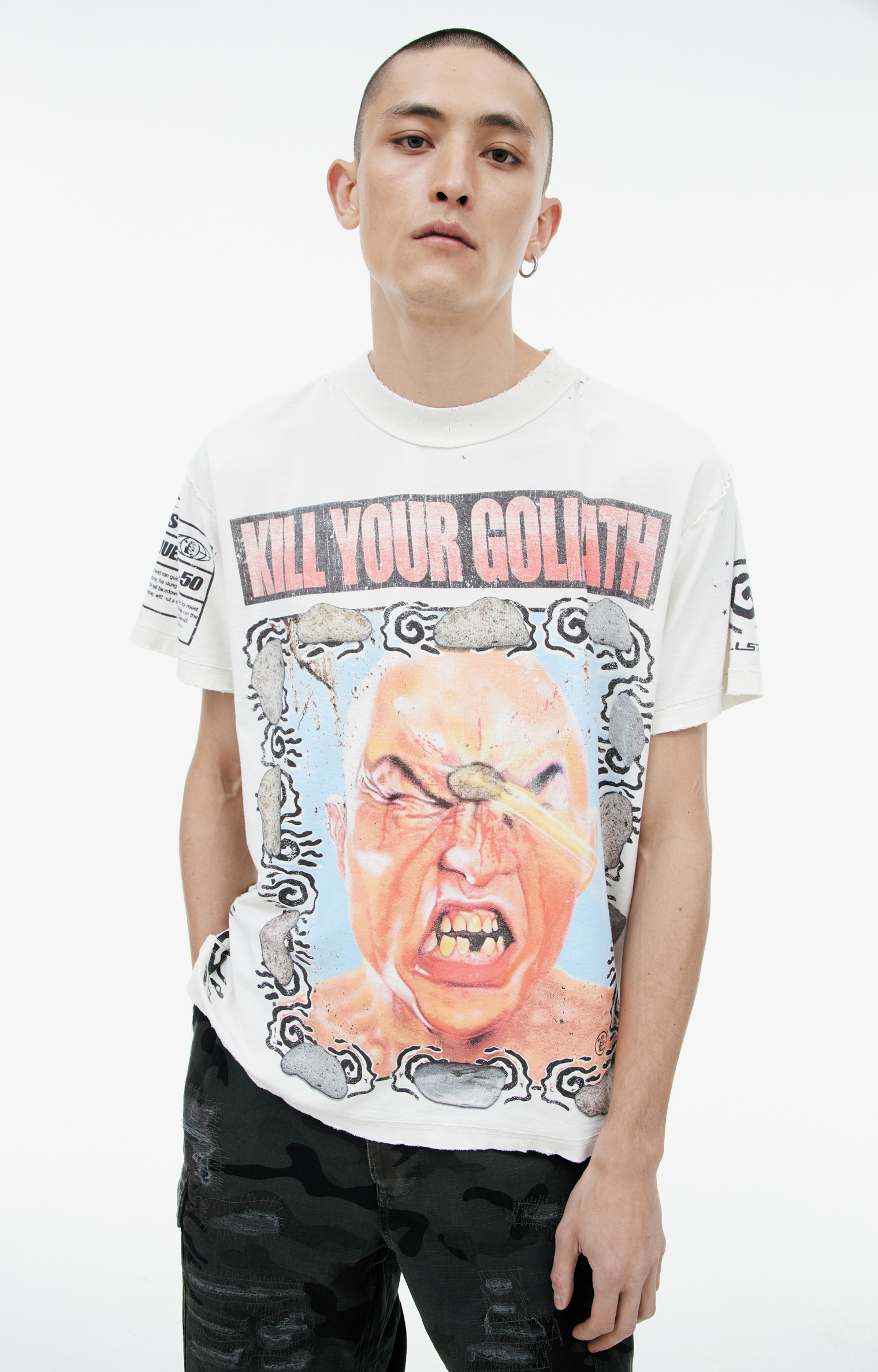 Hellstar \'GOLIATH\' print T-shirt