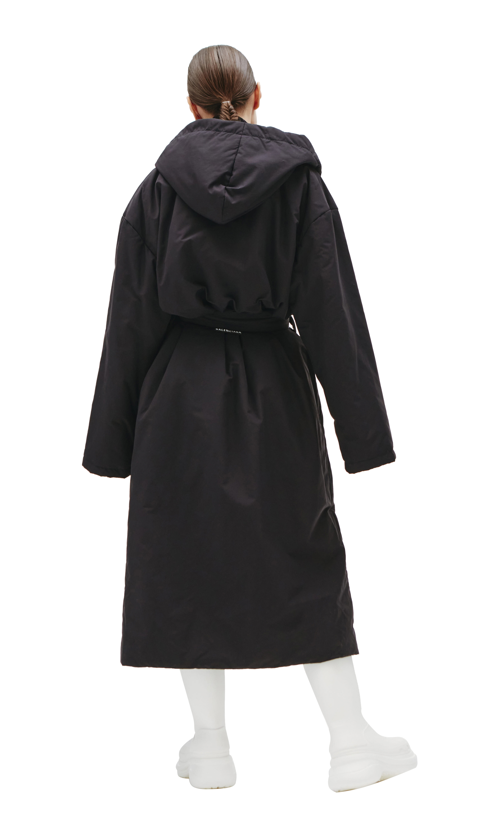 balenciaga robe coat