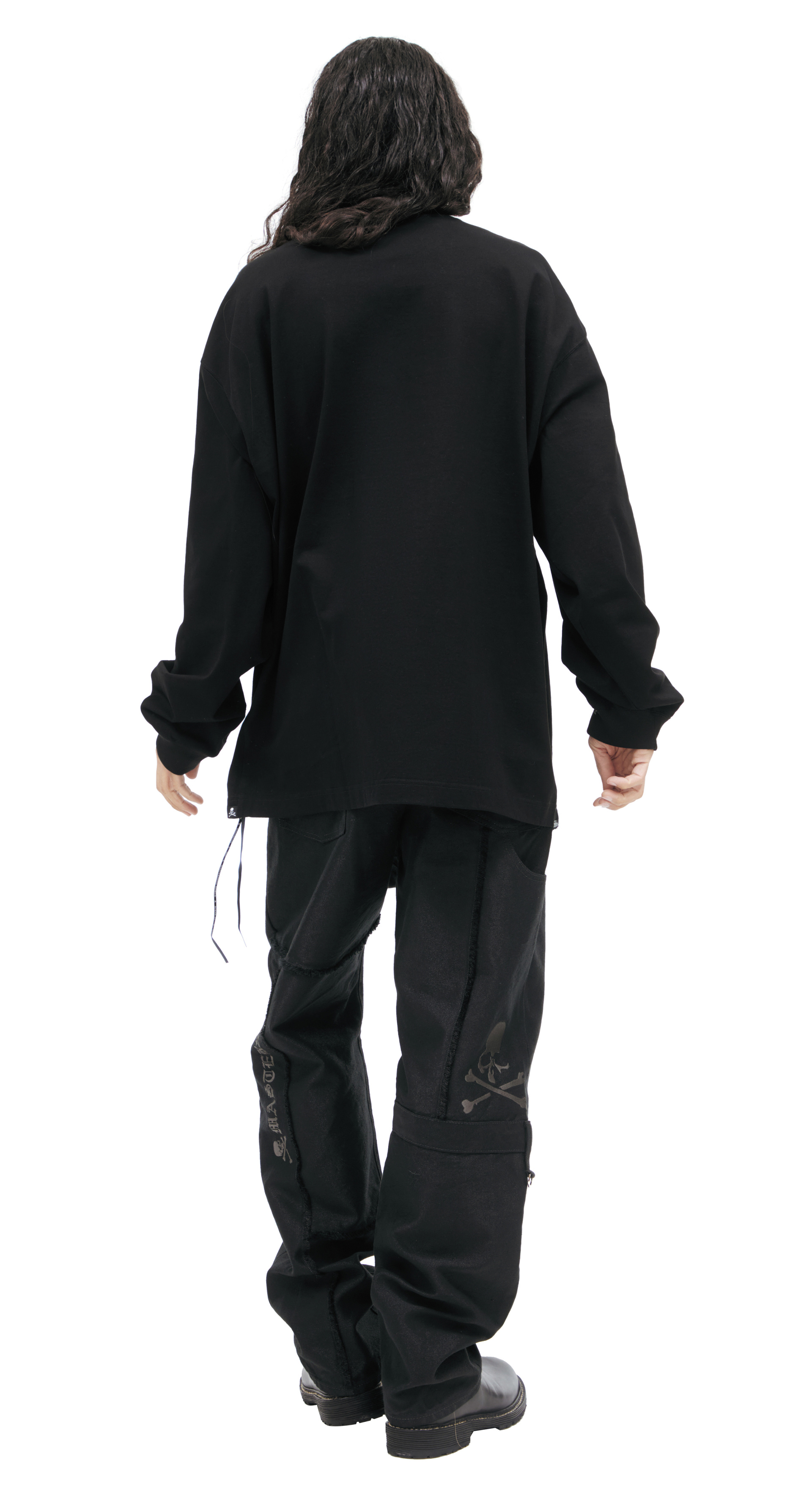 Mastermind WORLD Black print longsleeve