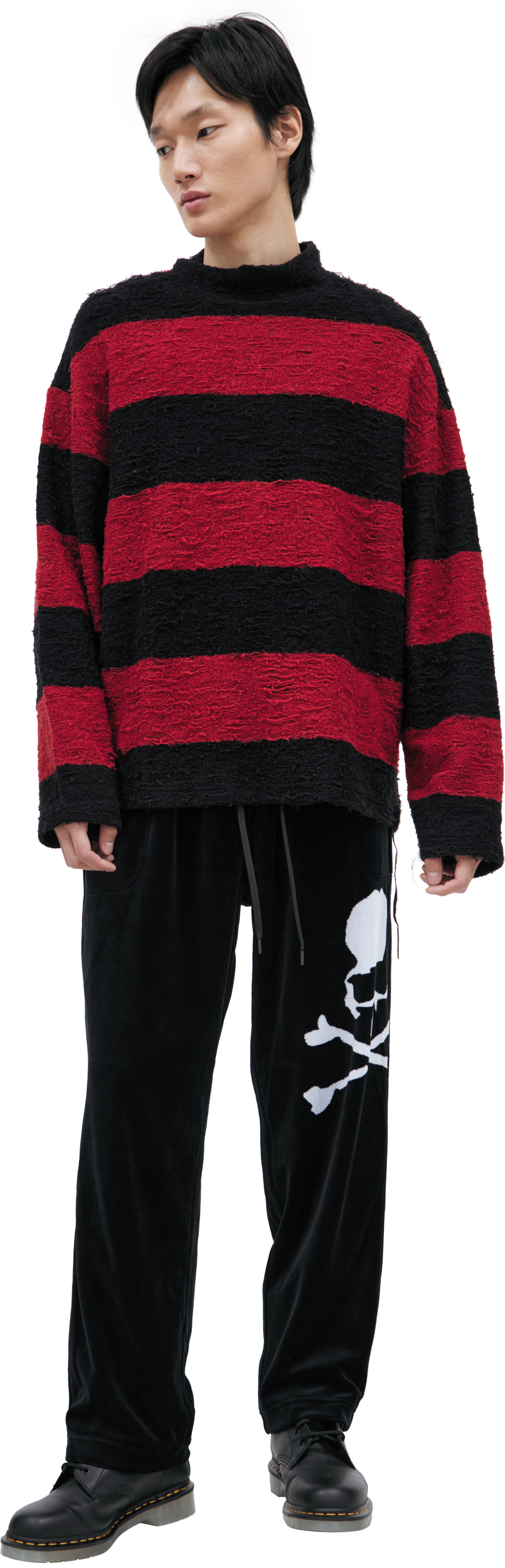 Mastermind WORLD Knitted striped sweater
