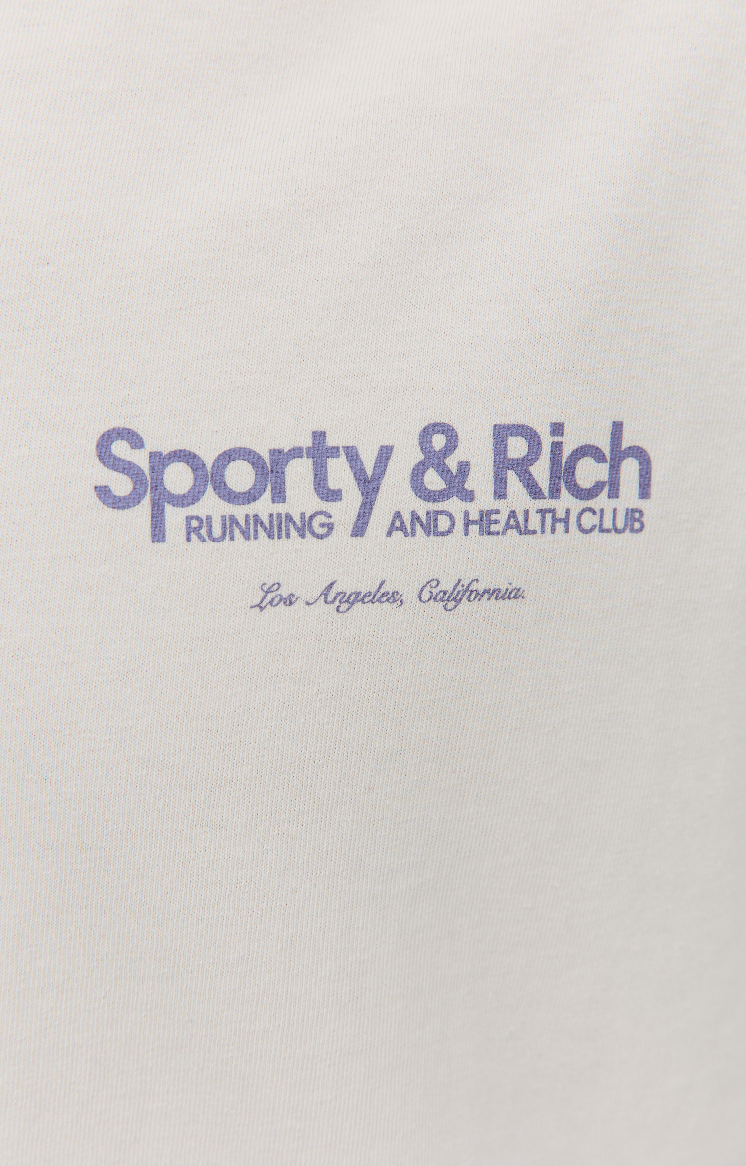 SPORTY & RICH Beige Club t-shirt