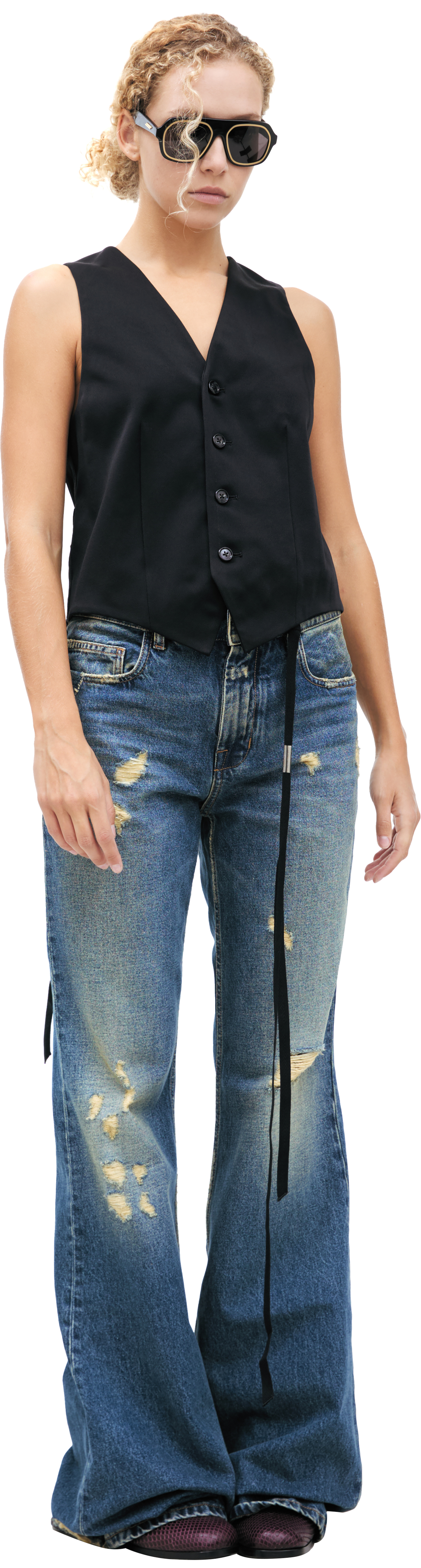 Ann Demeulemeester STANSE CLASSIC WAISTCOAT