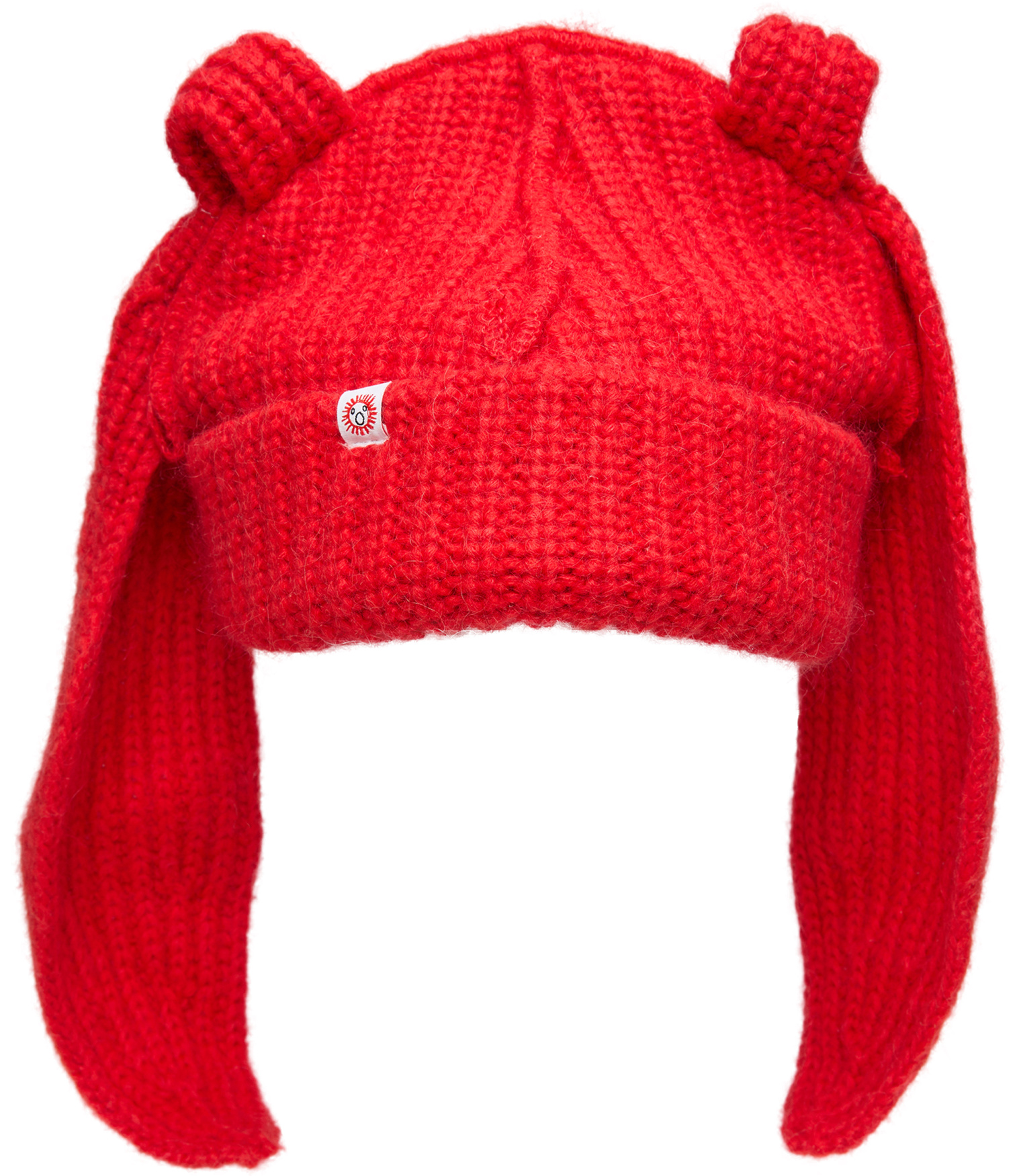 Buy CHARLES JEFFREY LOVERBOY men red knitted hat with beanie for