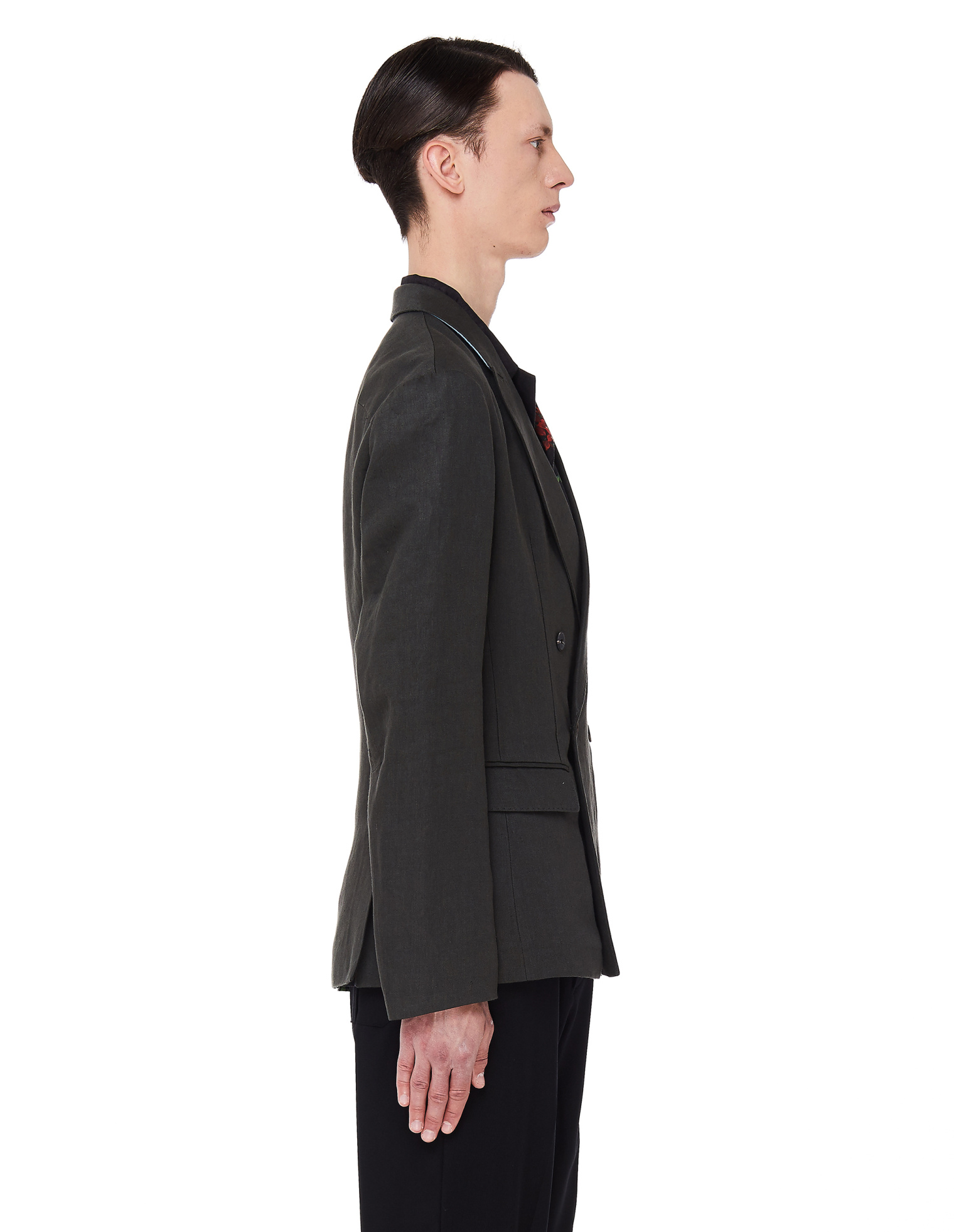 Haider Ackermann Grey Linen Jacket