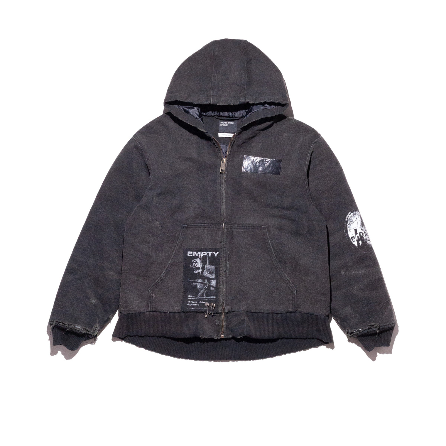 Buy Enfants Riches Déprimés men war started hooded work jacket for