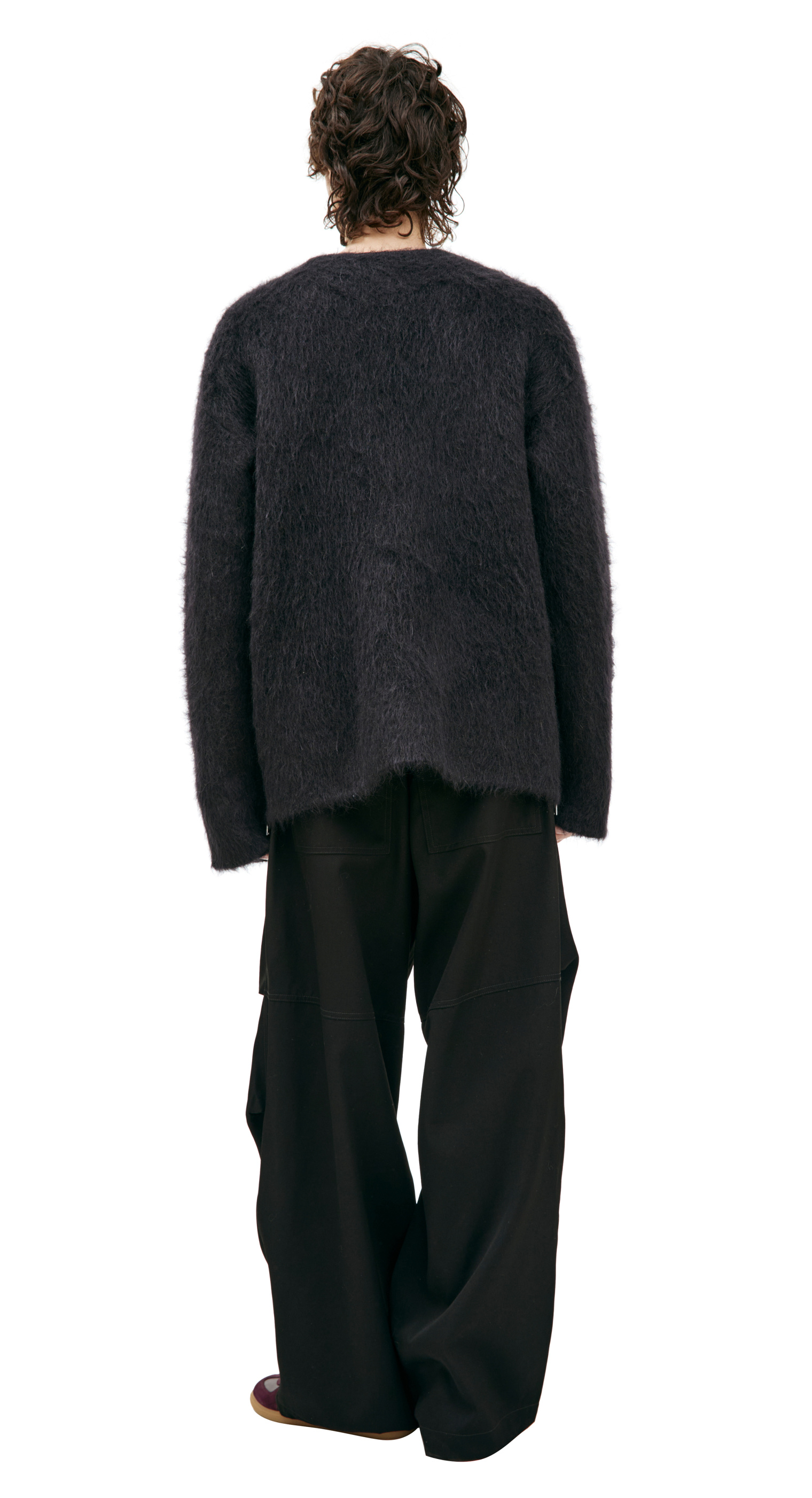 Jil Sander Oversize sweater with zipper