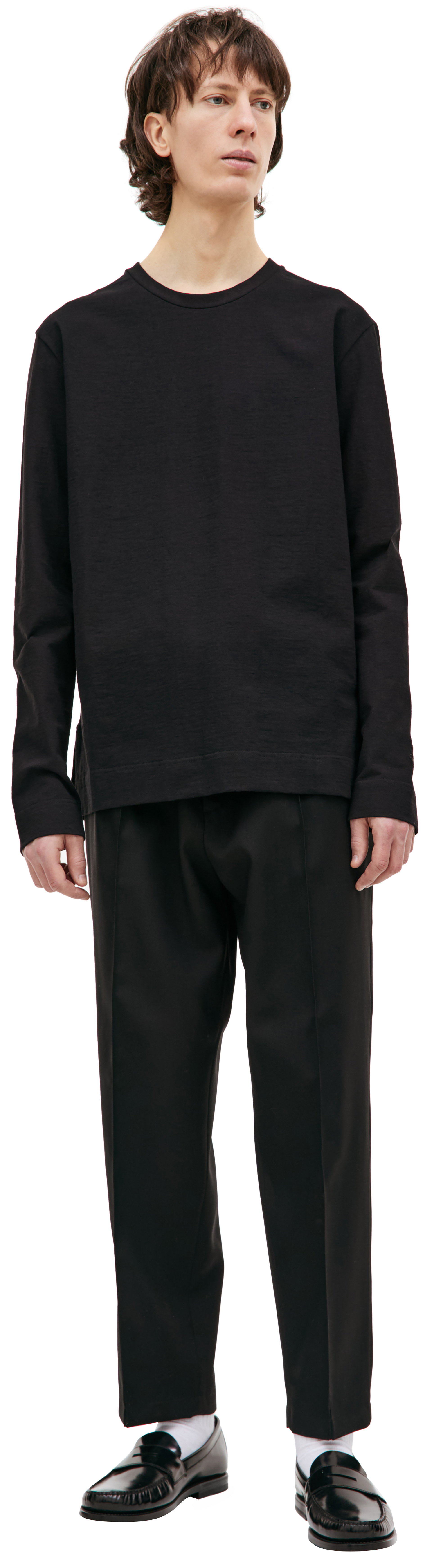 Jil Sander Black cotton longsleeve
