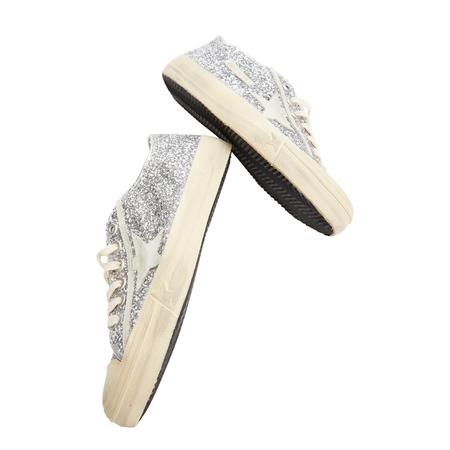 Golden Goose V-Star 2 glitter sneakers