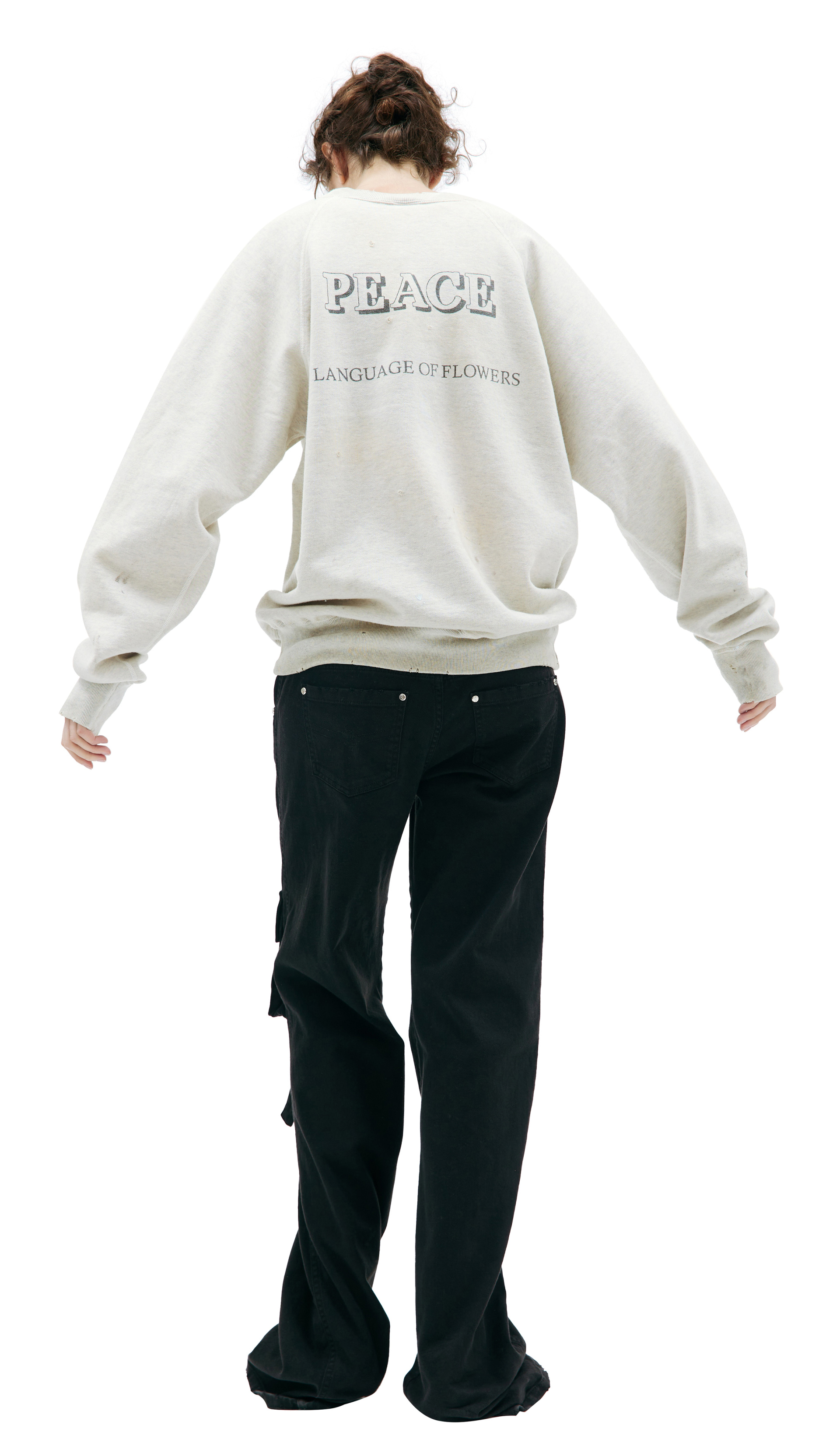 Saint Michael \'DAISY\' printed sweatshirt