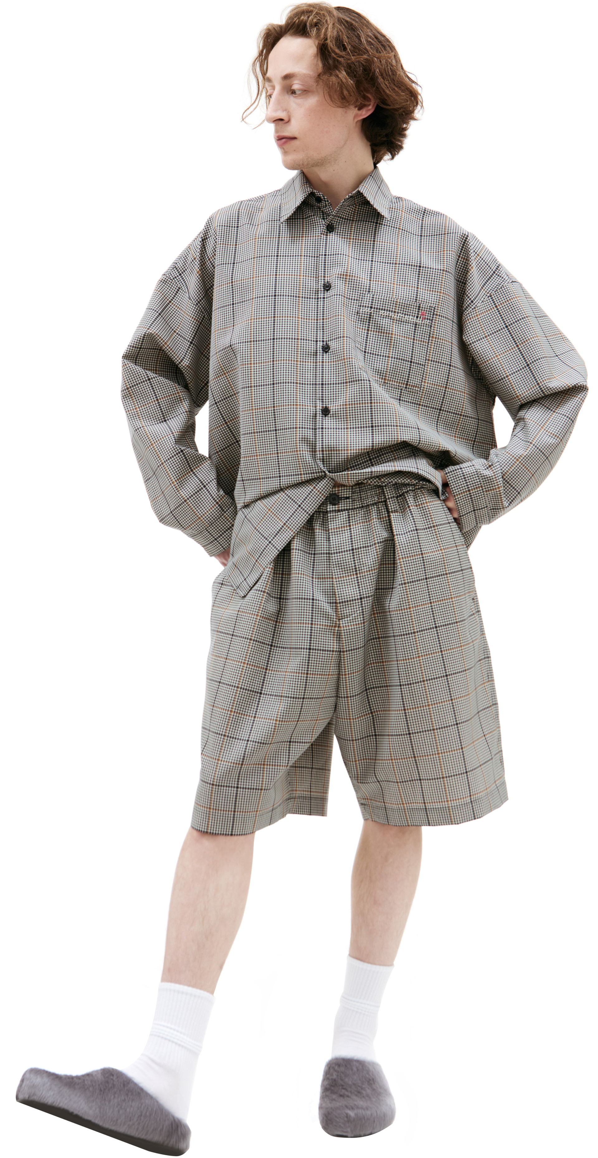 Marni Checked shorts