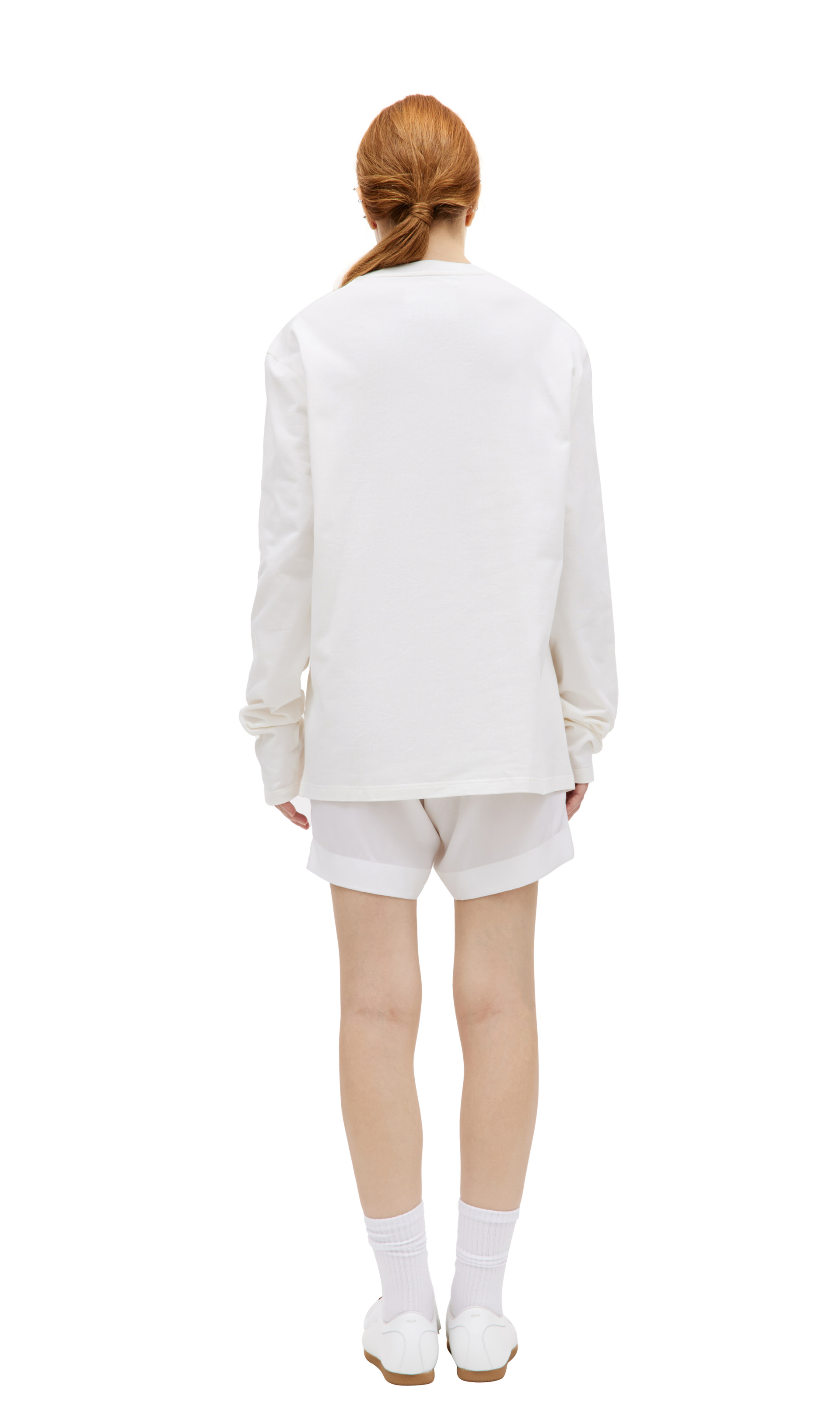 Jil Sander Logo printed longsleeve