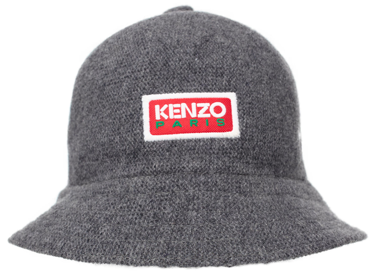 KENZO Grey wool panama