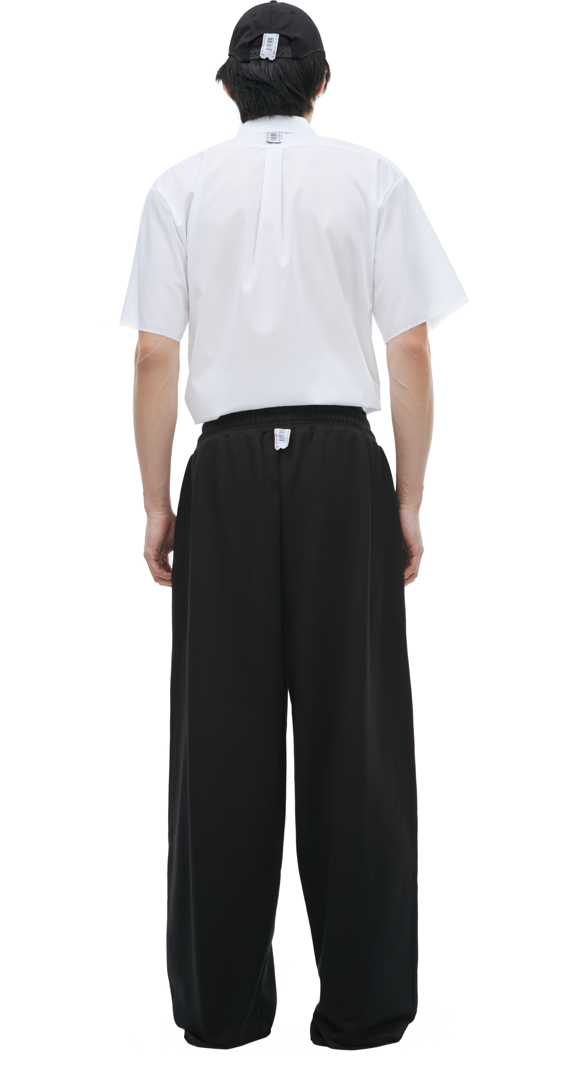 PROTOTYPES Wide-leg sweatpants with a waistband