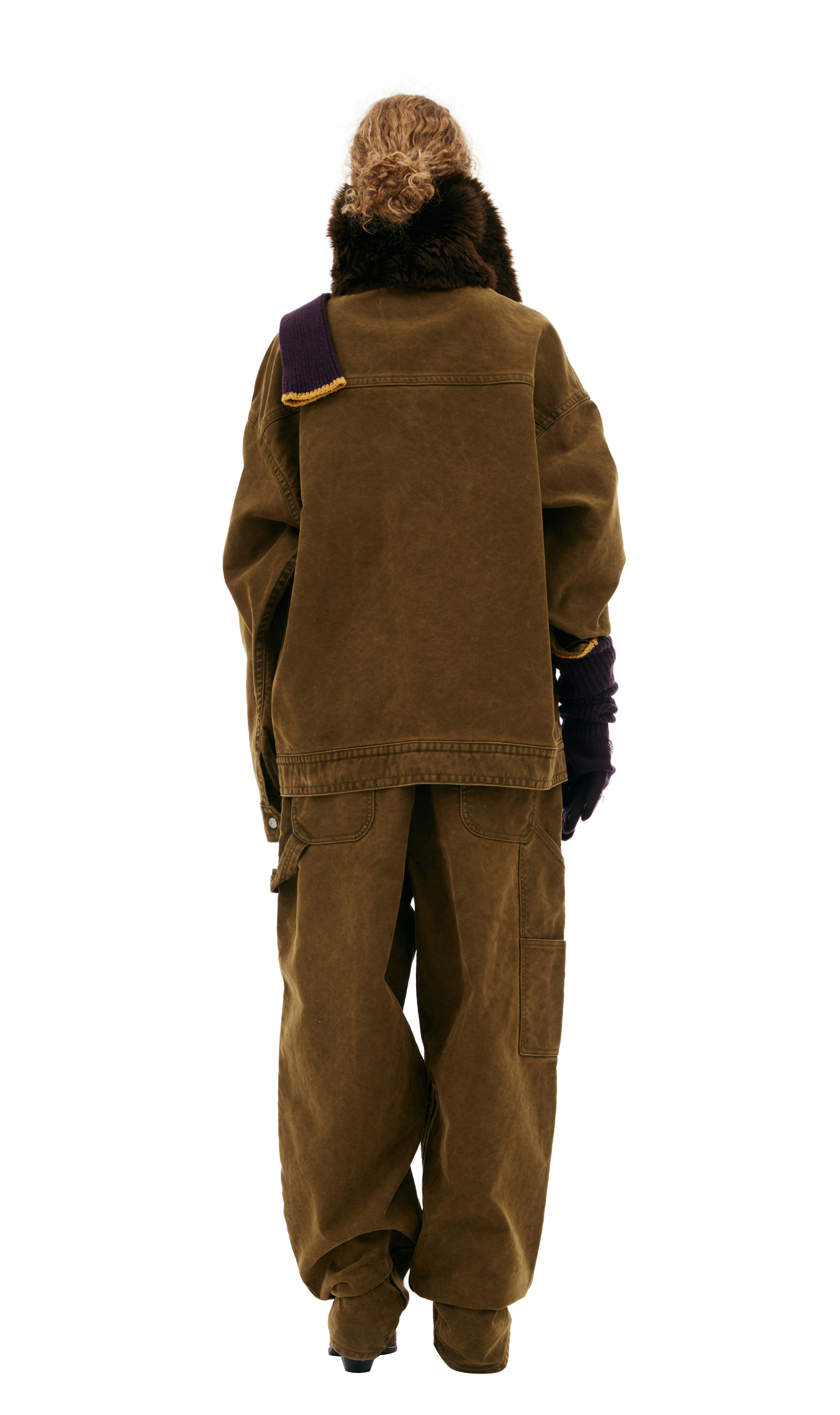 Doublet Fur Collar Jacket