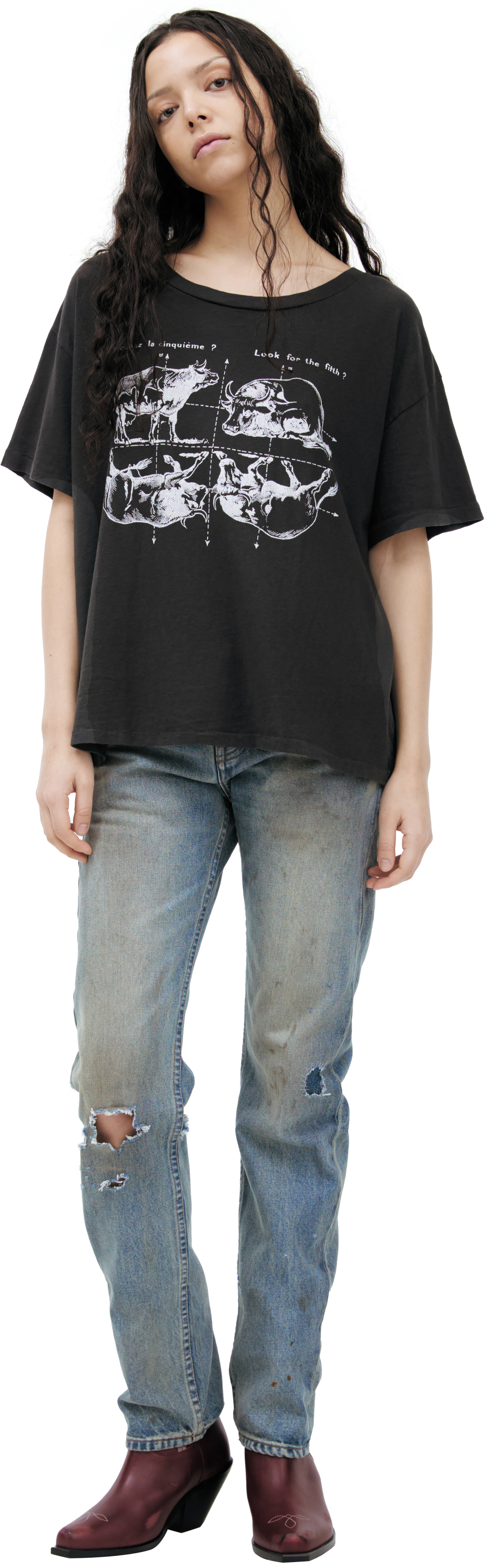 Enfants Riches Déprimés Black printed T-shirt