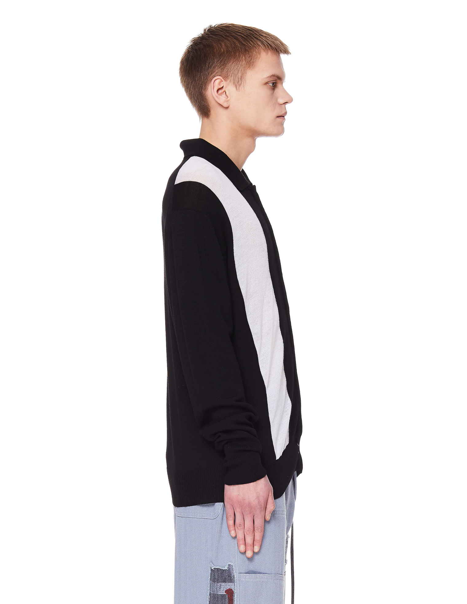 Enfants Riches Deprimes Loro Piana Black Cashmere Cardigan