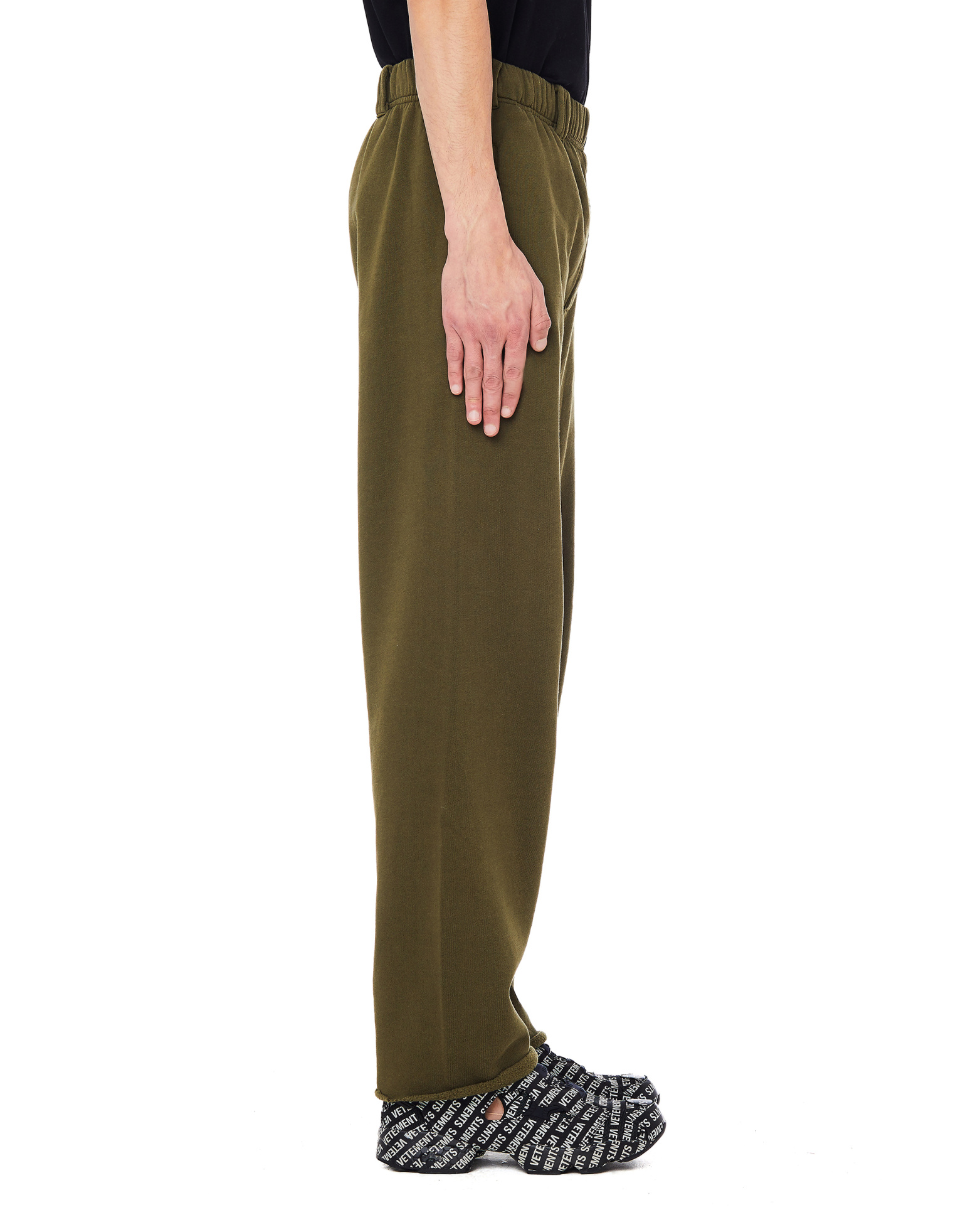 VETEMENTS Khaki Cotton Sweatpants