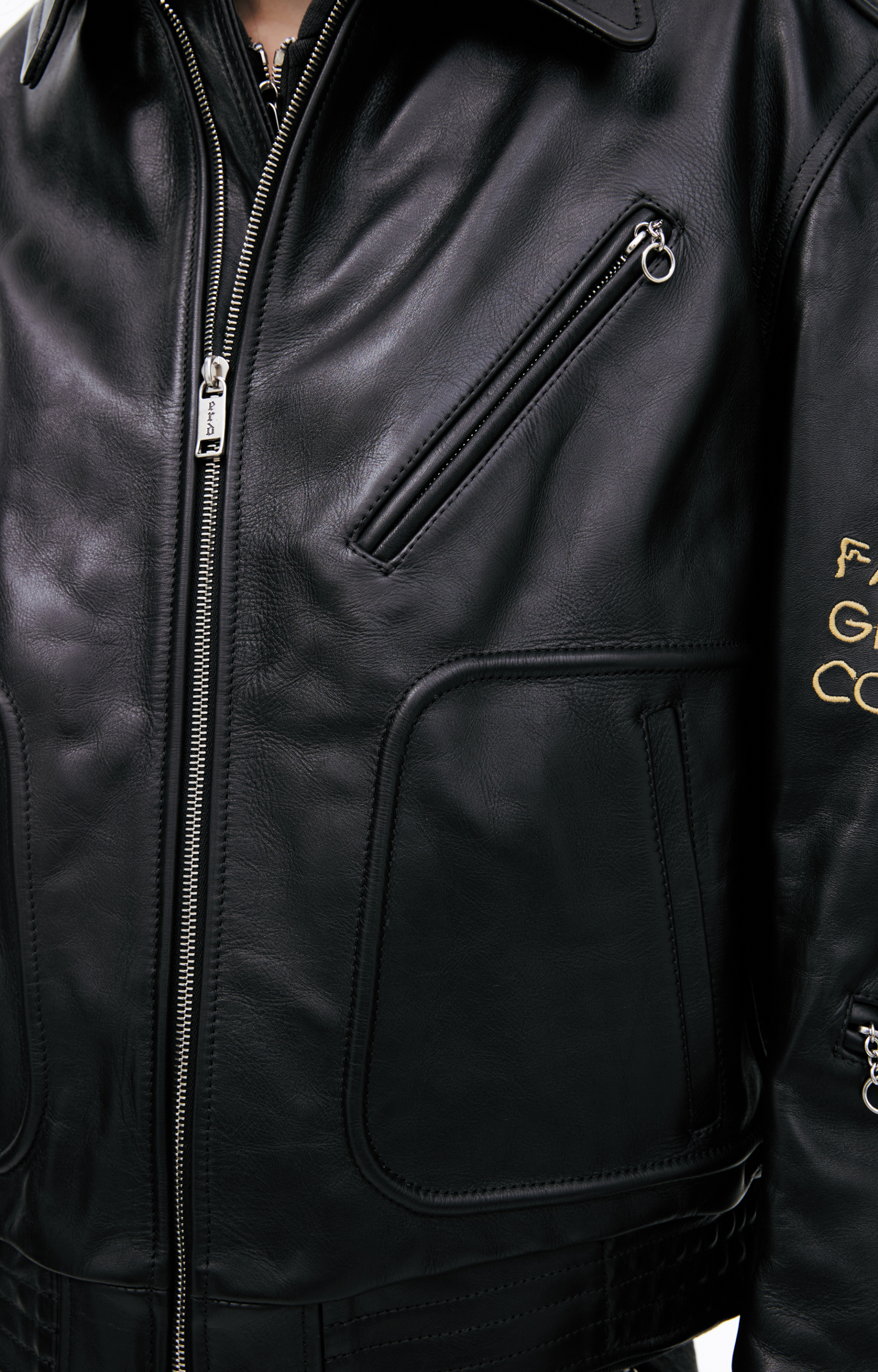 Enfants Riches Déprimés Leather Jacket