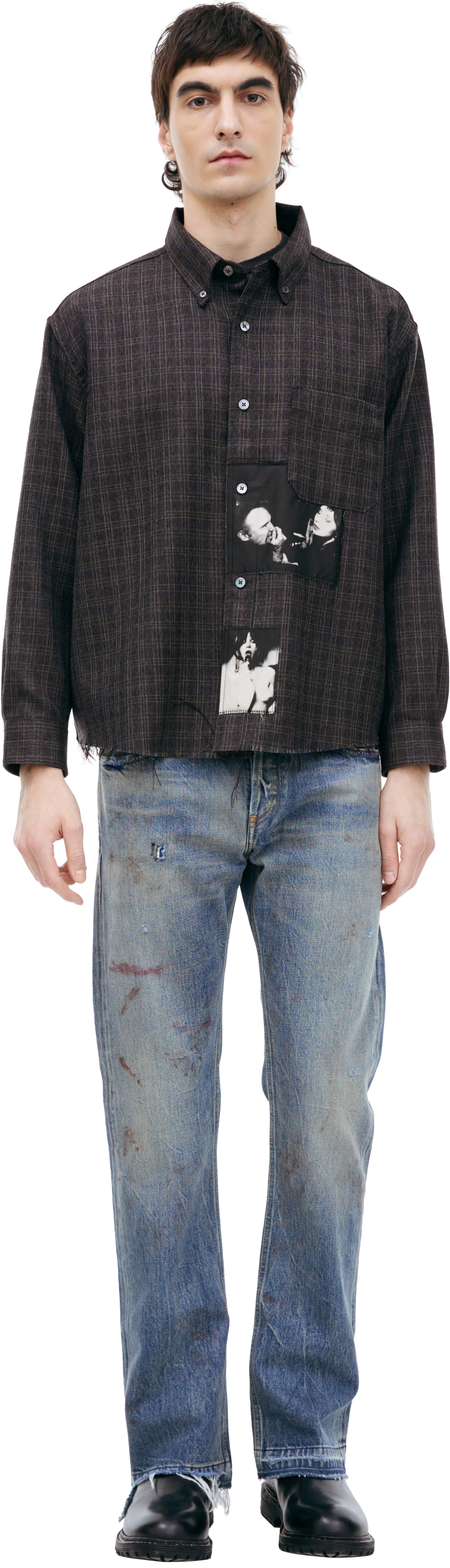 Enfants Riches Déprimés Assemblage Flannel Charcoal