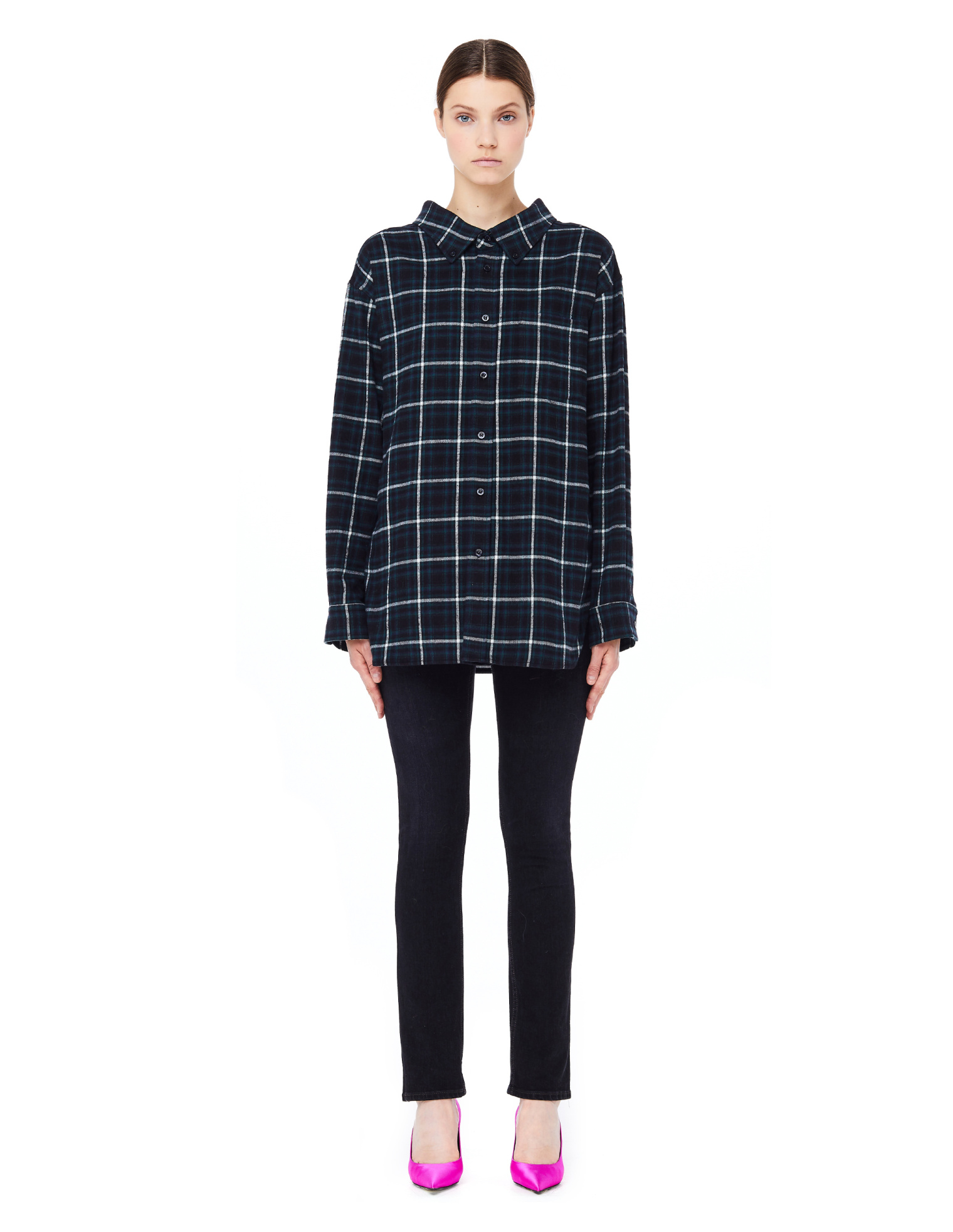 Balenciaga Черные джинсы-скинни