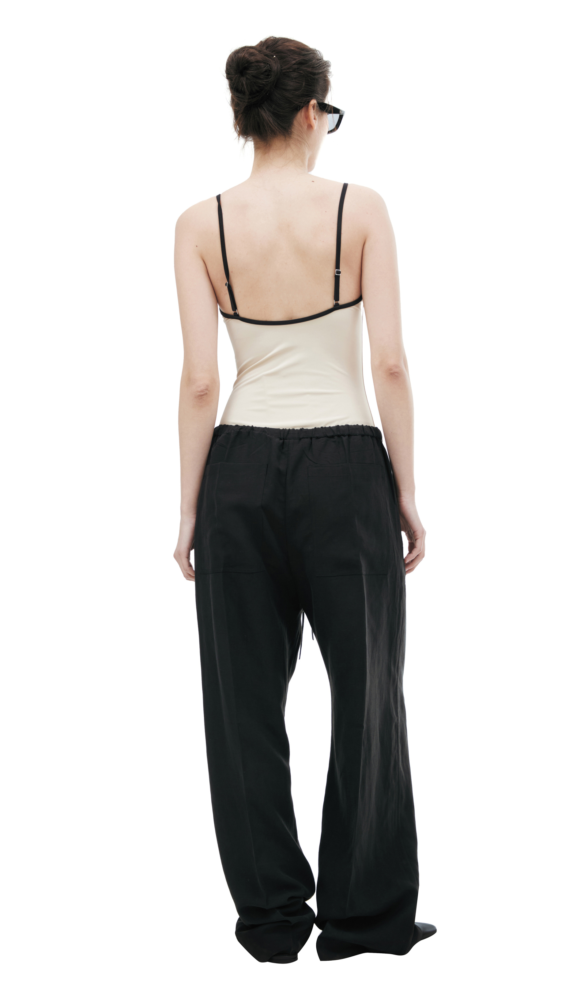 TOTEME Блузка-241-WSW1031-FB0097-056 swimsuit, блузка-боди. беж