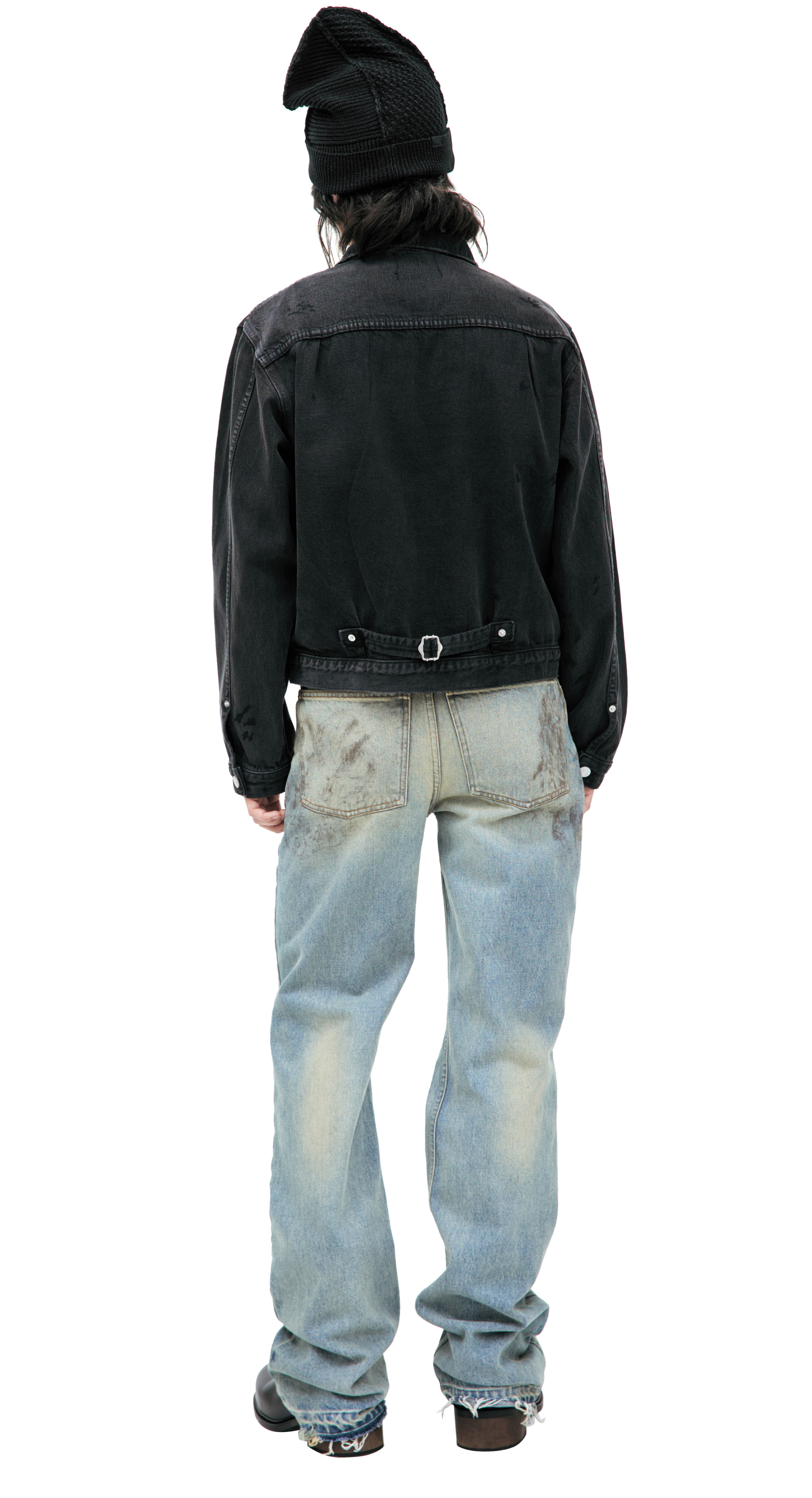 Enfants Riches Déprimés Denim jacket with badges