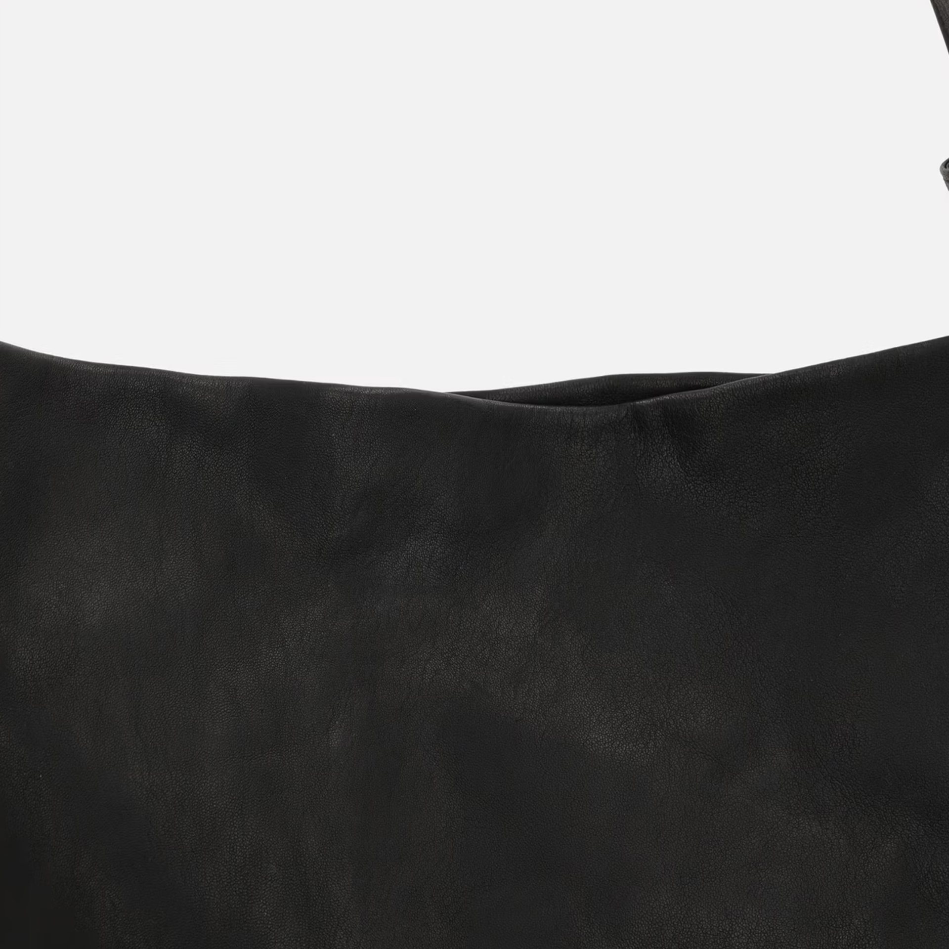 Ann Demeulemeester Leather bag with a wide shoulder strap